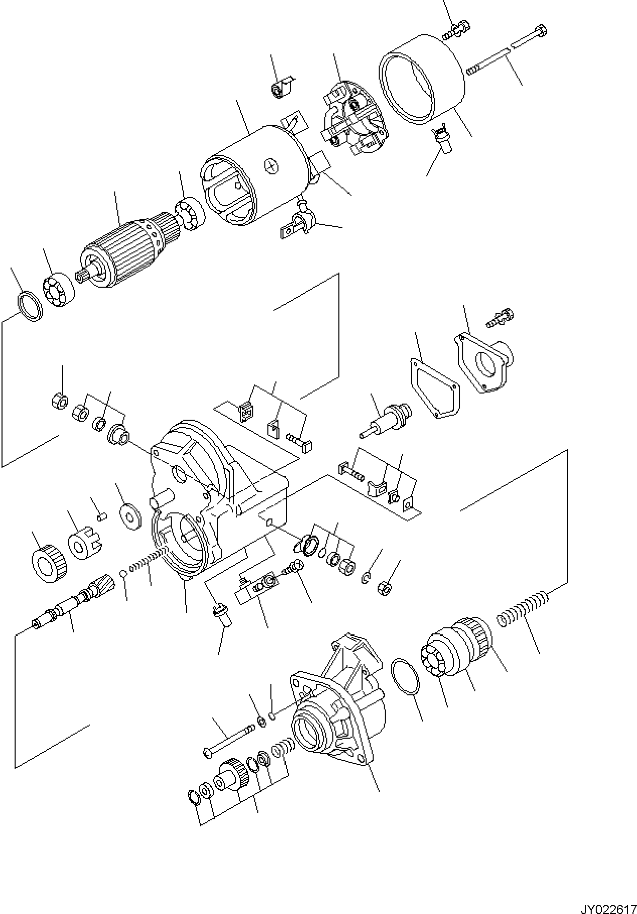 Starting Motor 600-863-4320 KOMATSU