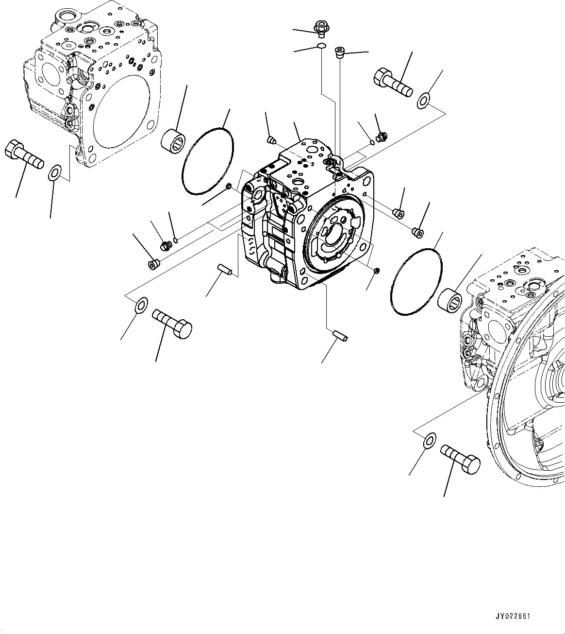 Cap Assembly, End (708-2G-04790) KOMATSU