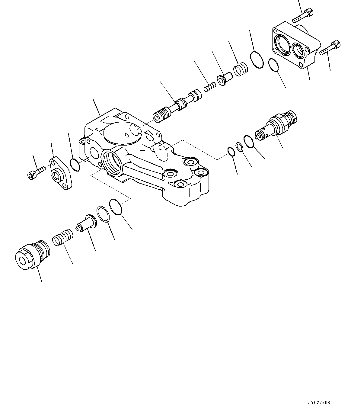Золотник (702-21-39210) KOMATSU