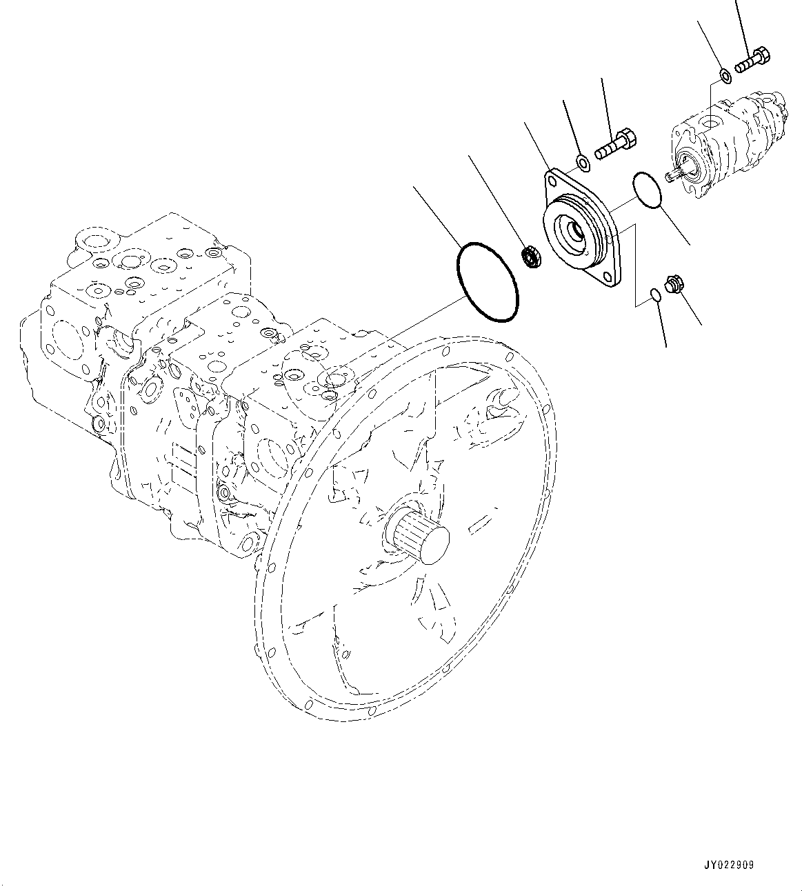 Крышка (708-2G-11920) KOMATSU