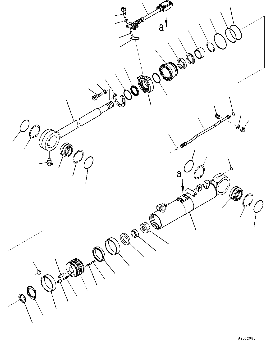 Головка цилиндра 707-97-07550 KOMATSU