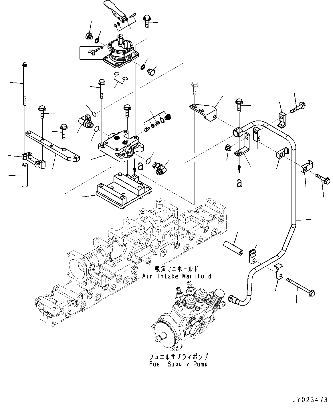 Lever, Pin 6261-71-8280 KOMATSU