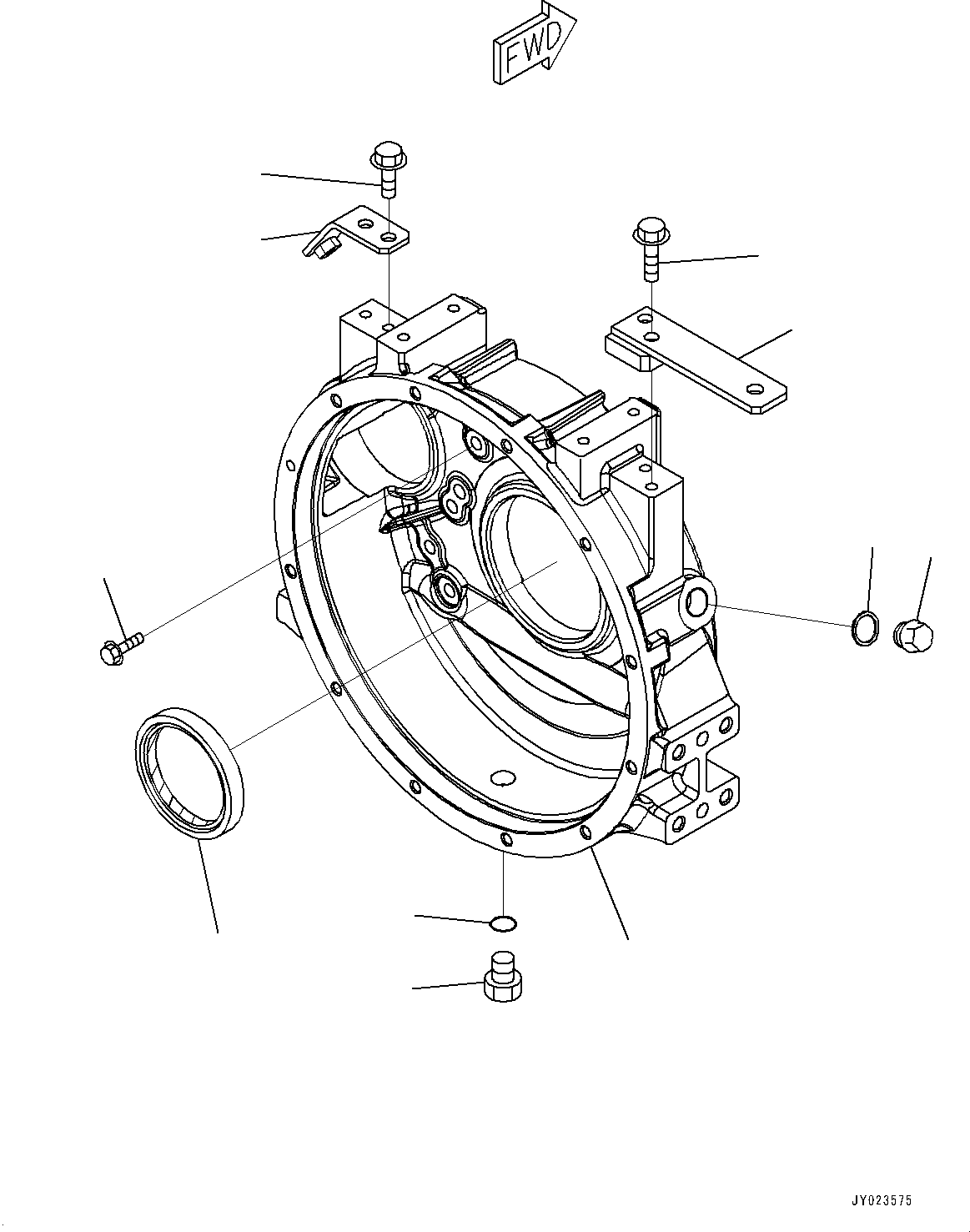 Кронштейн 22P-06-21280 KOMATSU