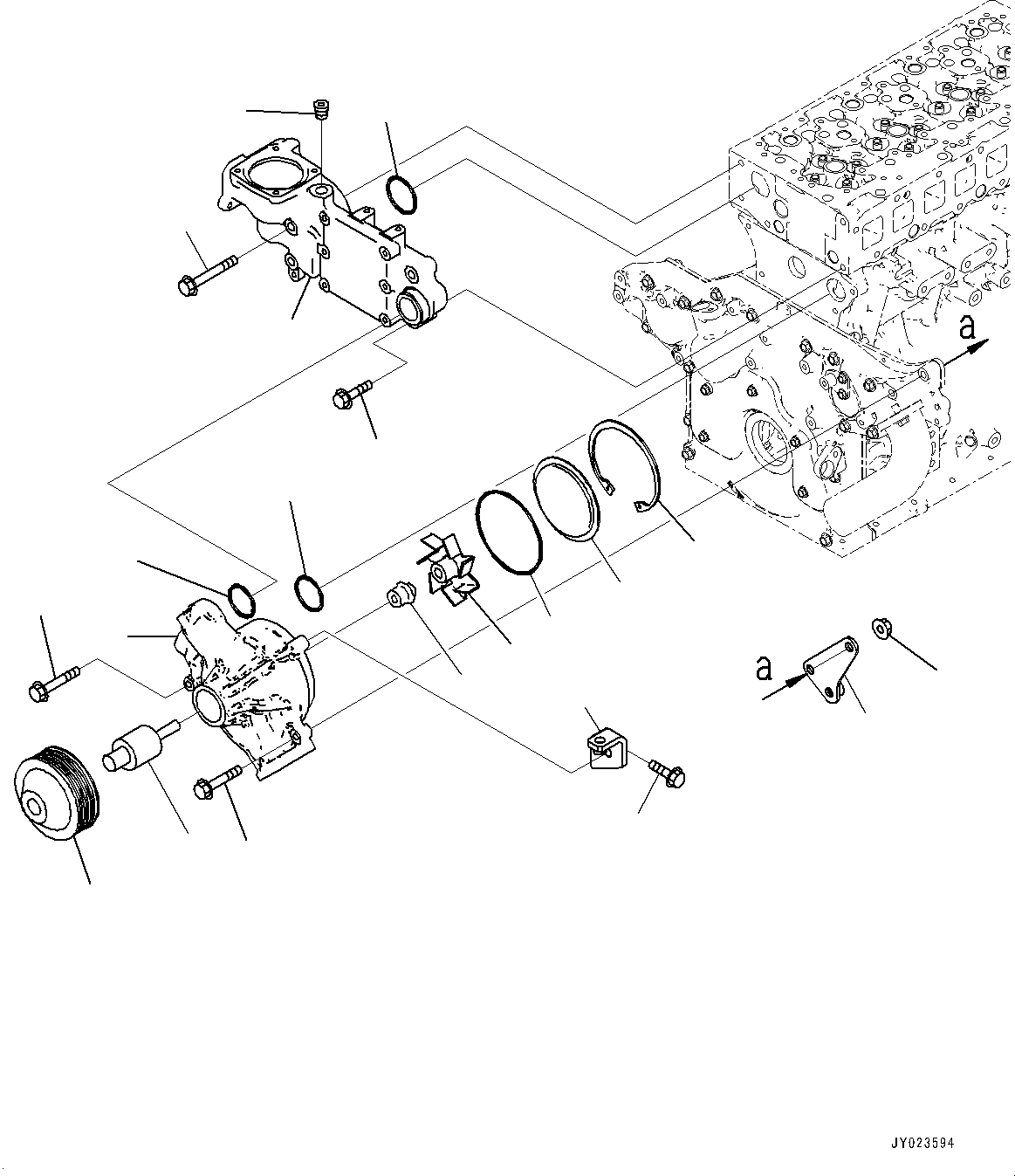 Пластина 6275-61-7540 KOMATSU