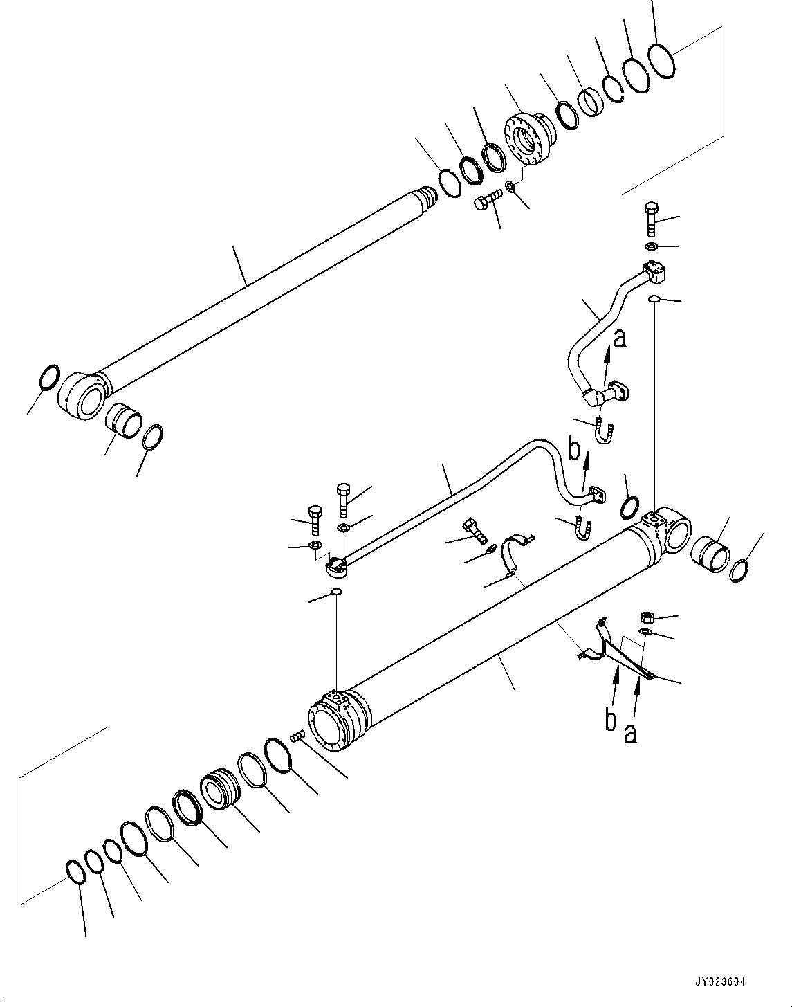 Трубка 707-86-01490 KOMATSU