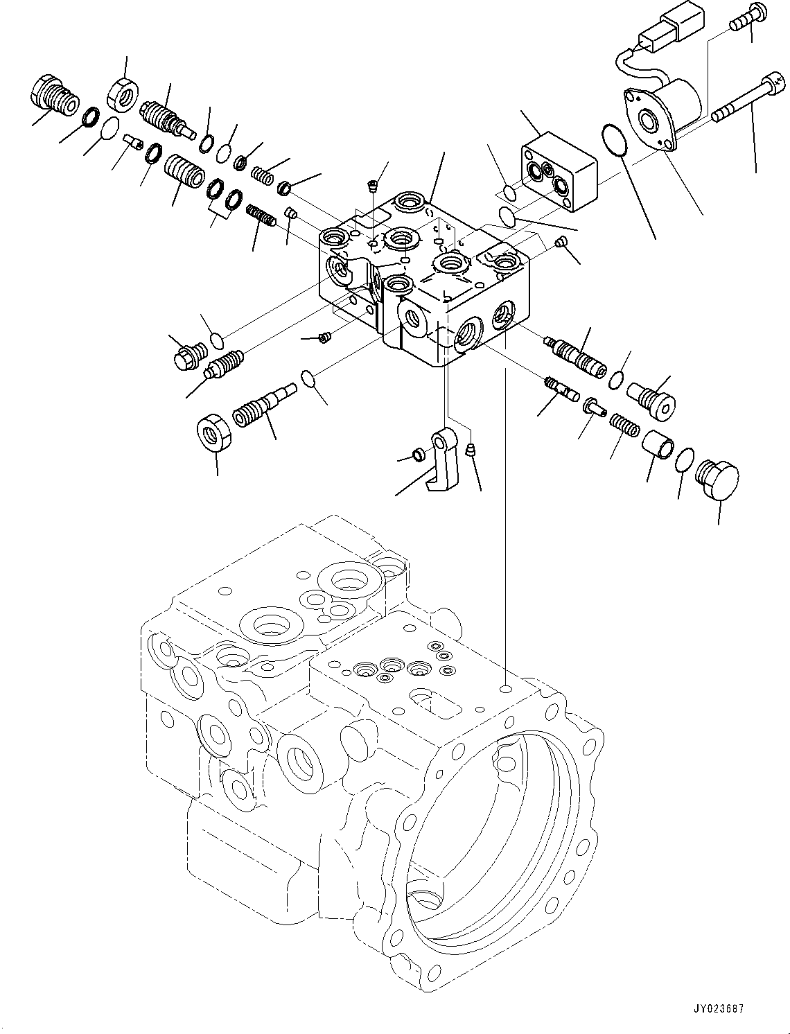 уплотнение (708-1W-45530) KOMATSU