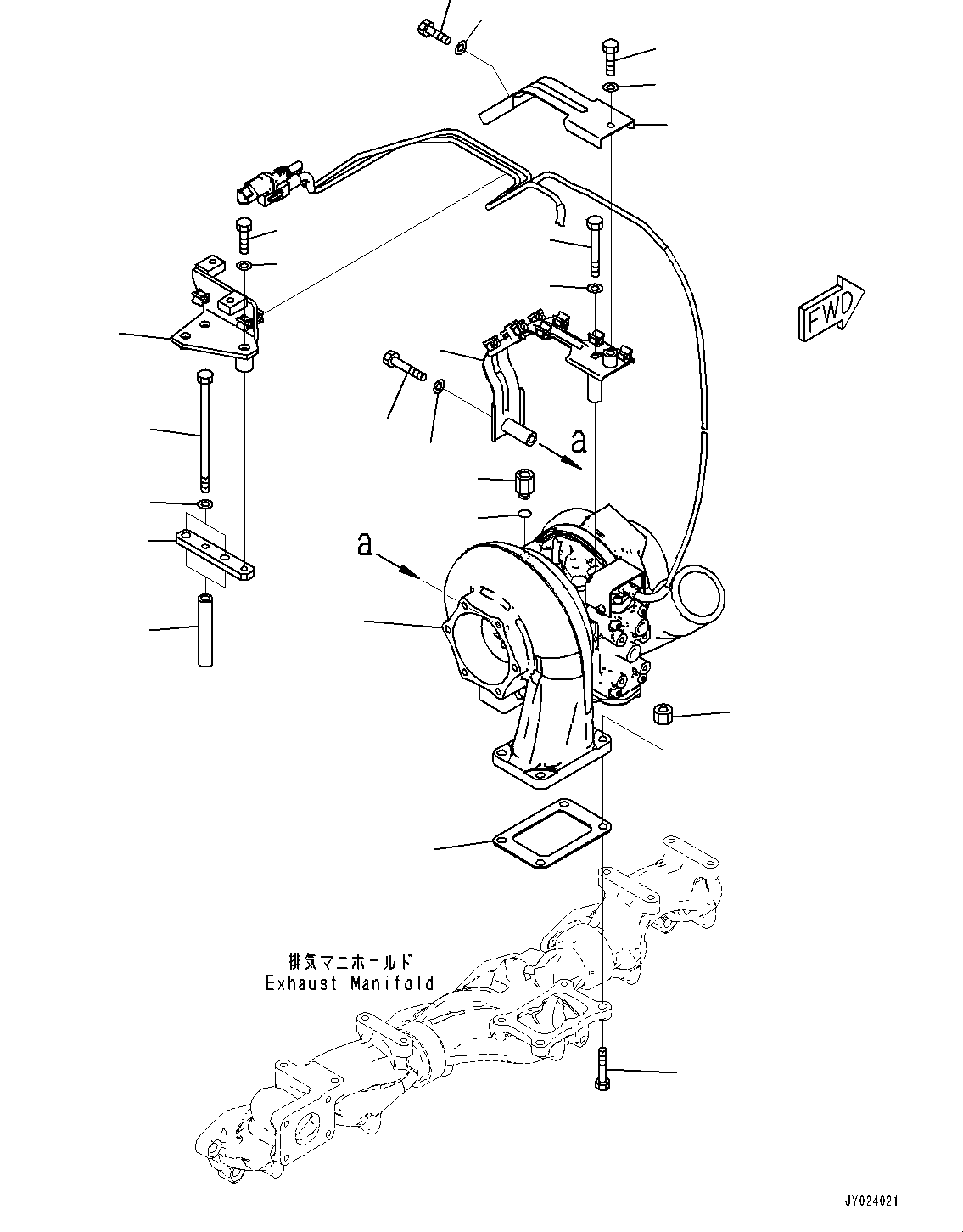 Turbocharger 6507-12-5010 KOMATSU