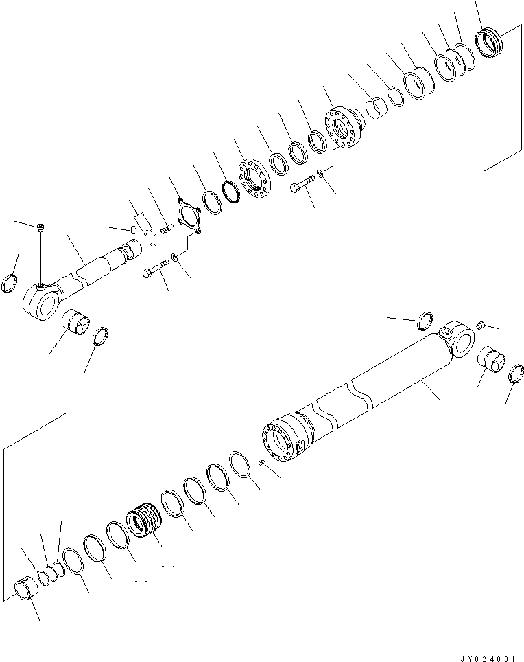 Упорное кольцо 707-88-37720 KOMATSU