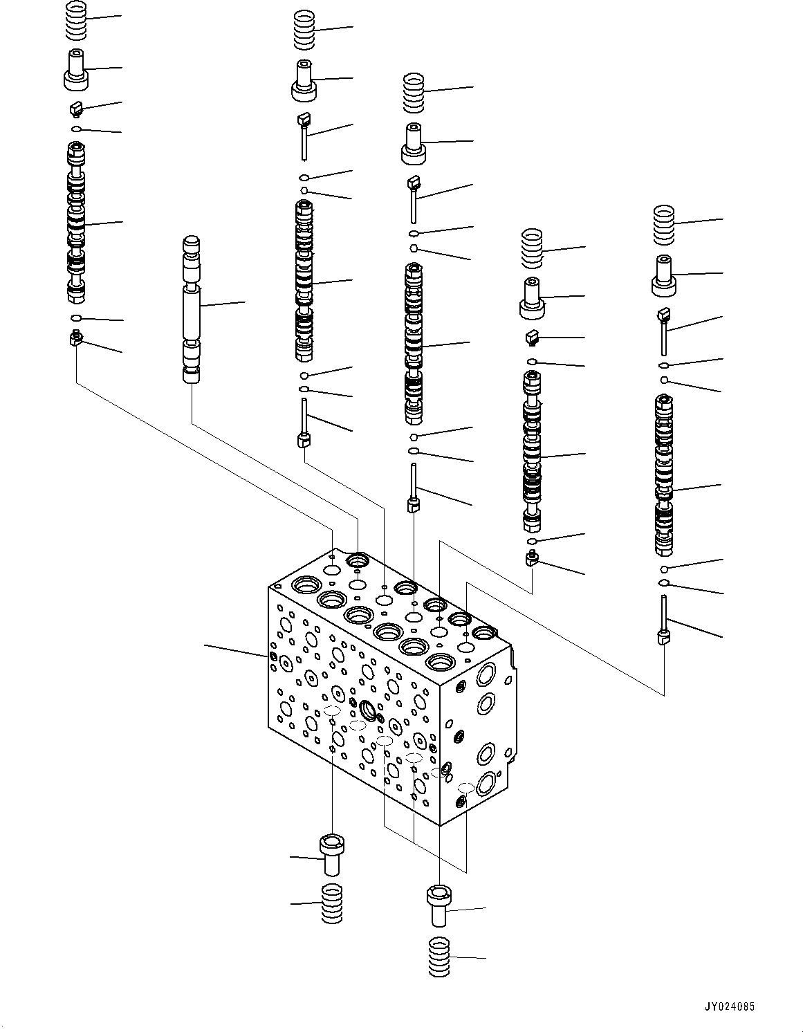 Клапан управления в сборе 723-46-23400 KOMATSU