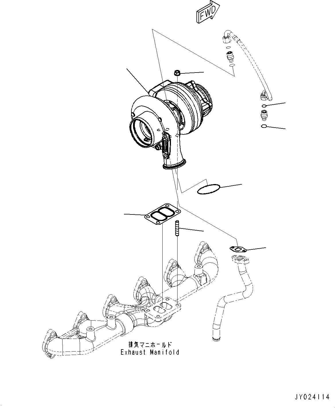 Turbocharger Kit 6745-81-8030 KOMATSU