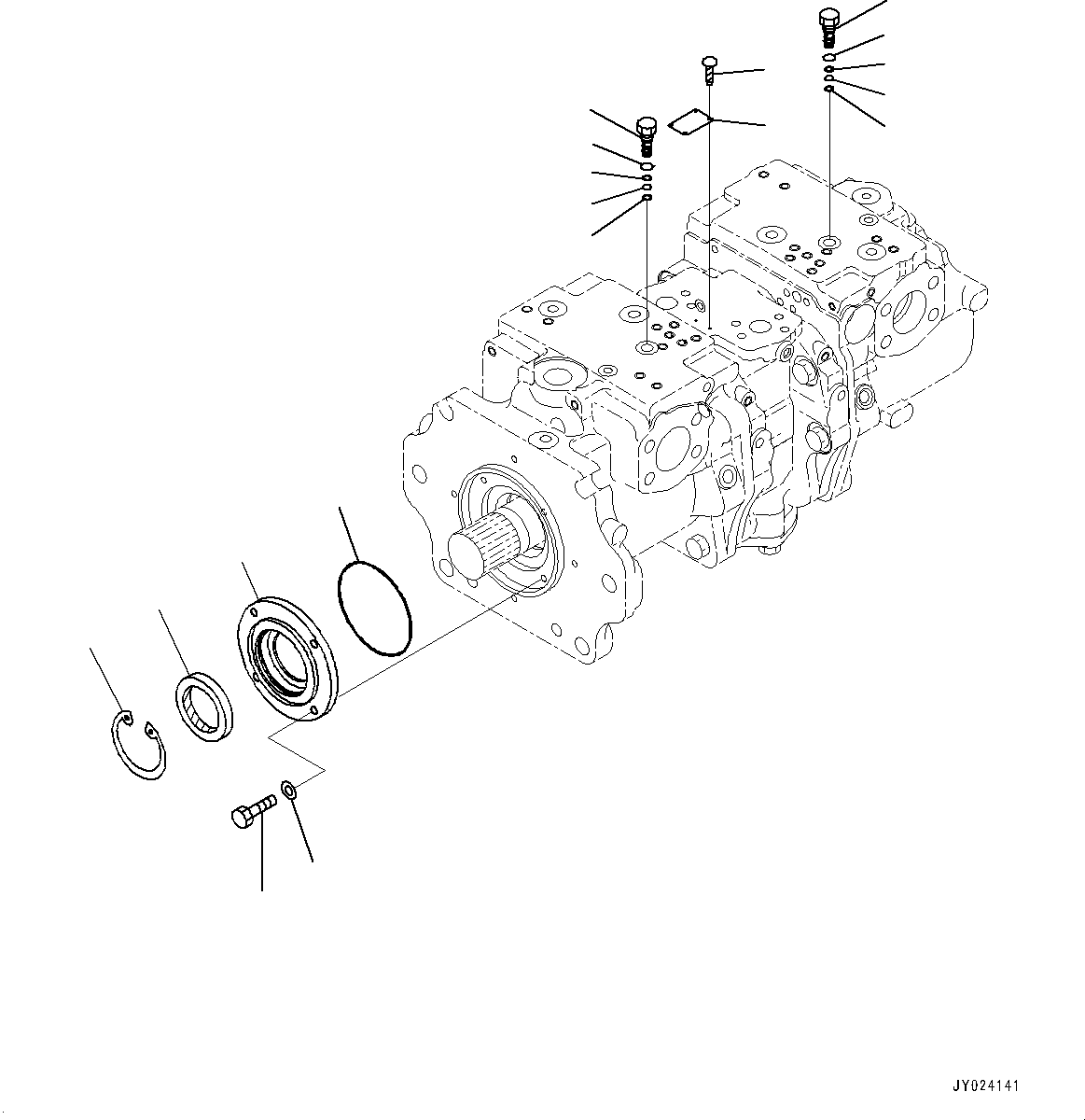 Уплотнительное кольцо круглого сечения (07002-51423) KOMATSU
