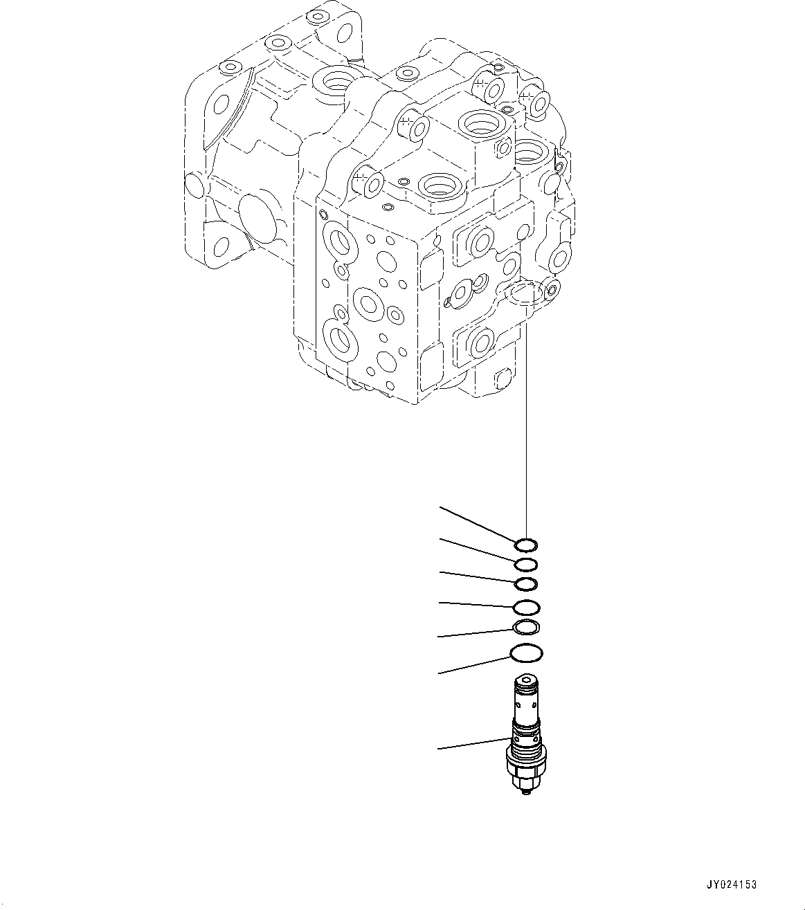 Предохранительный клапан 702-75-04130 KOMATSU