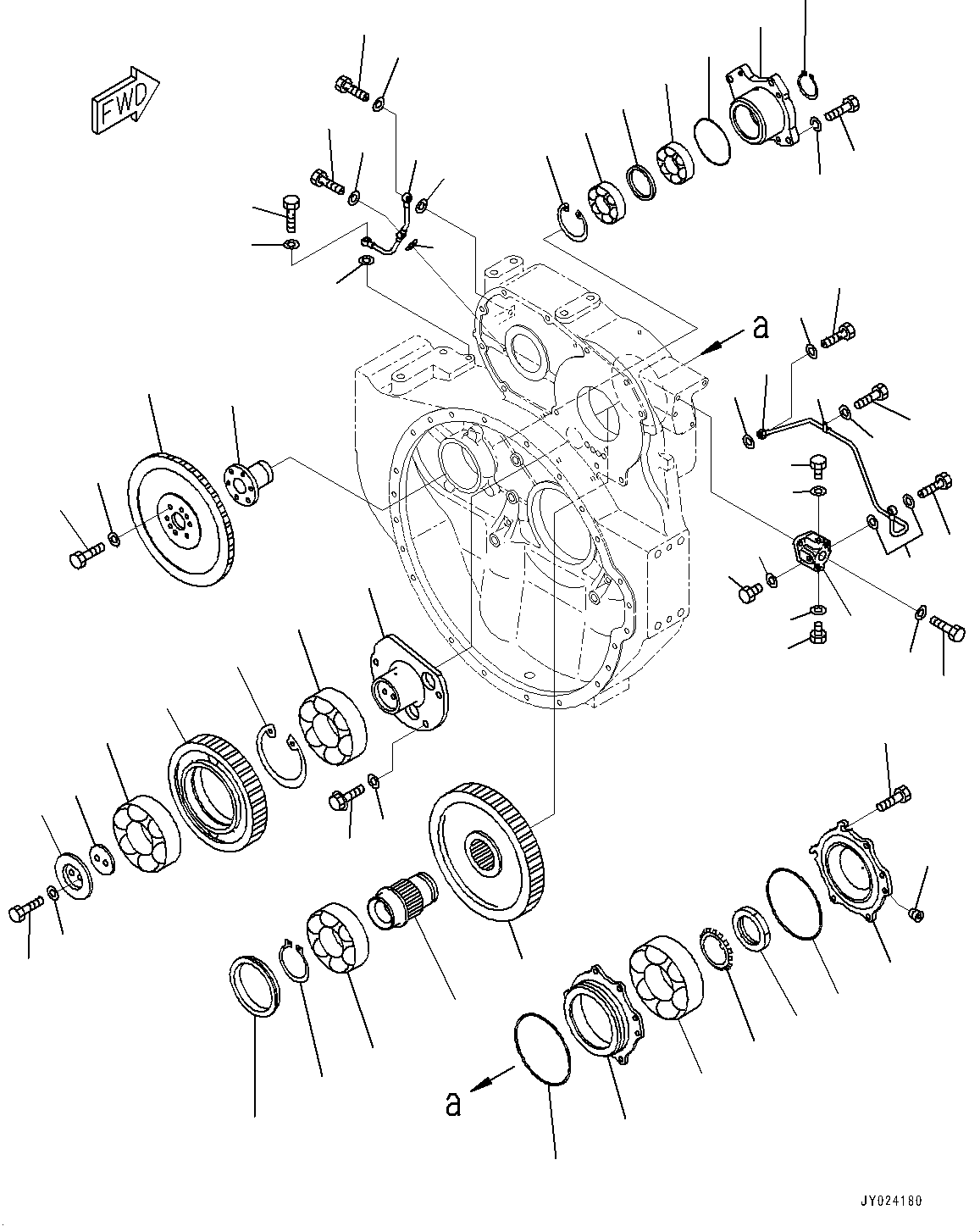 Болт 01437-01225 KOMATSU