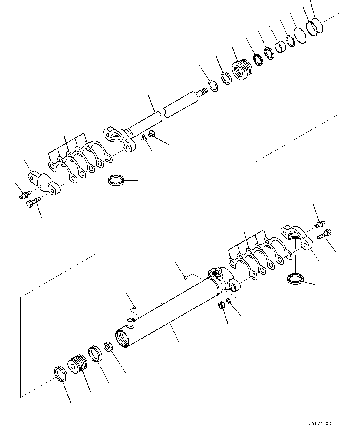Головка цилиндра 707-29-80090 KOMATSU