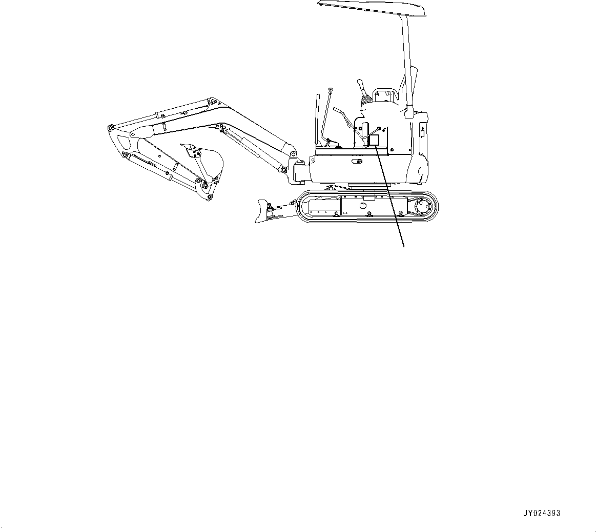 Пластина 22J-98-36161 KOMATSU