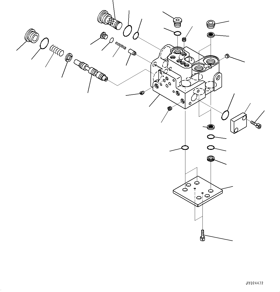 Valve Assembly, Priority 702-22-03030 KOMATSU