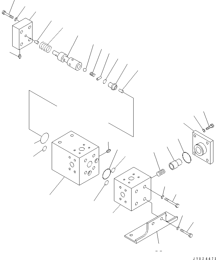 клапан в сборе 700-61-25001 KOMATSU