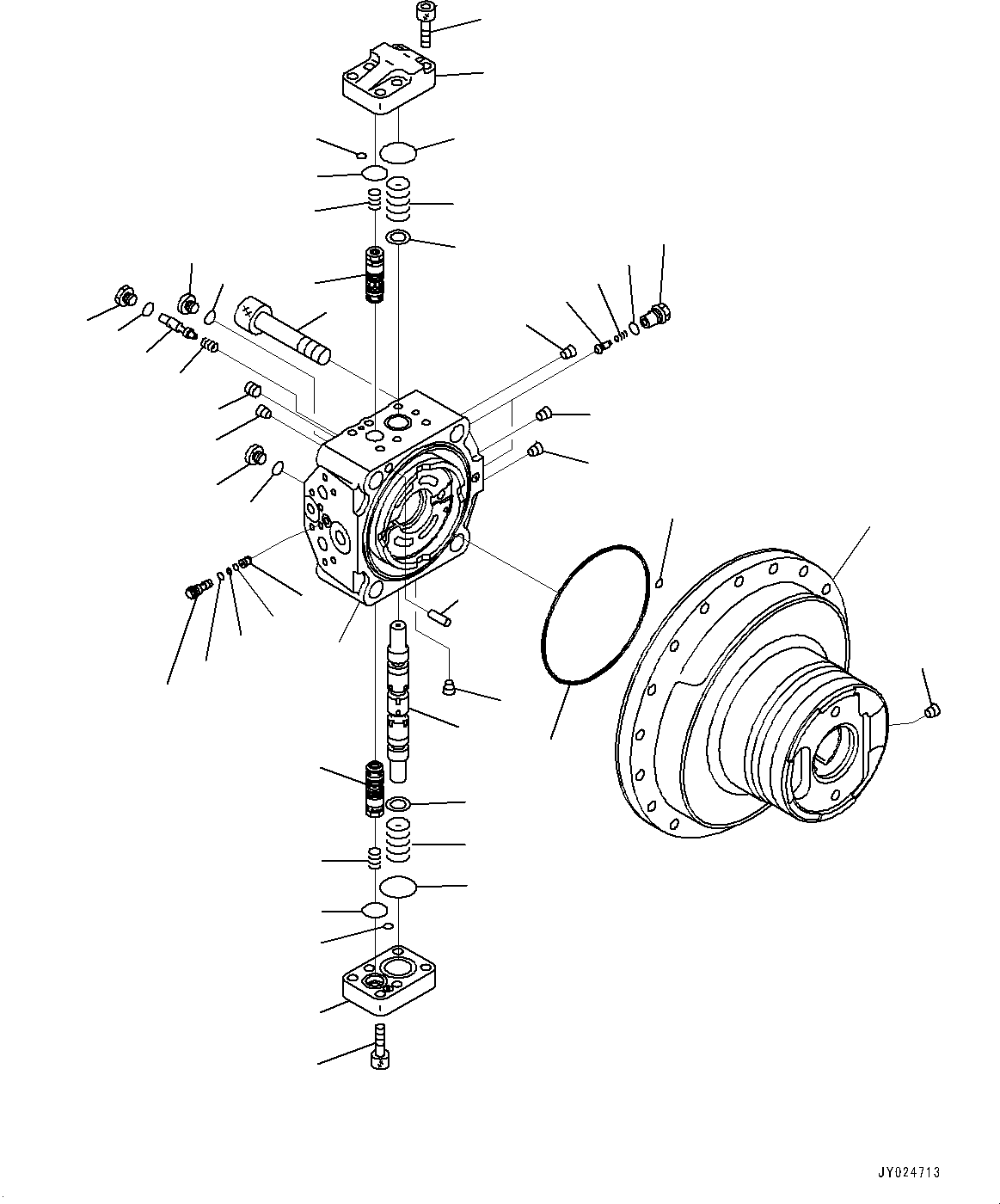 Корпус в сборе (708-8F-04810) KOMATSU