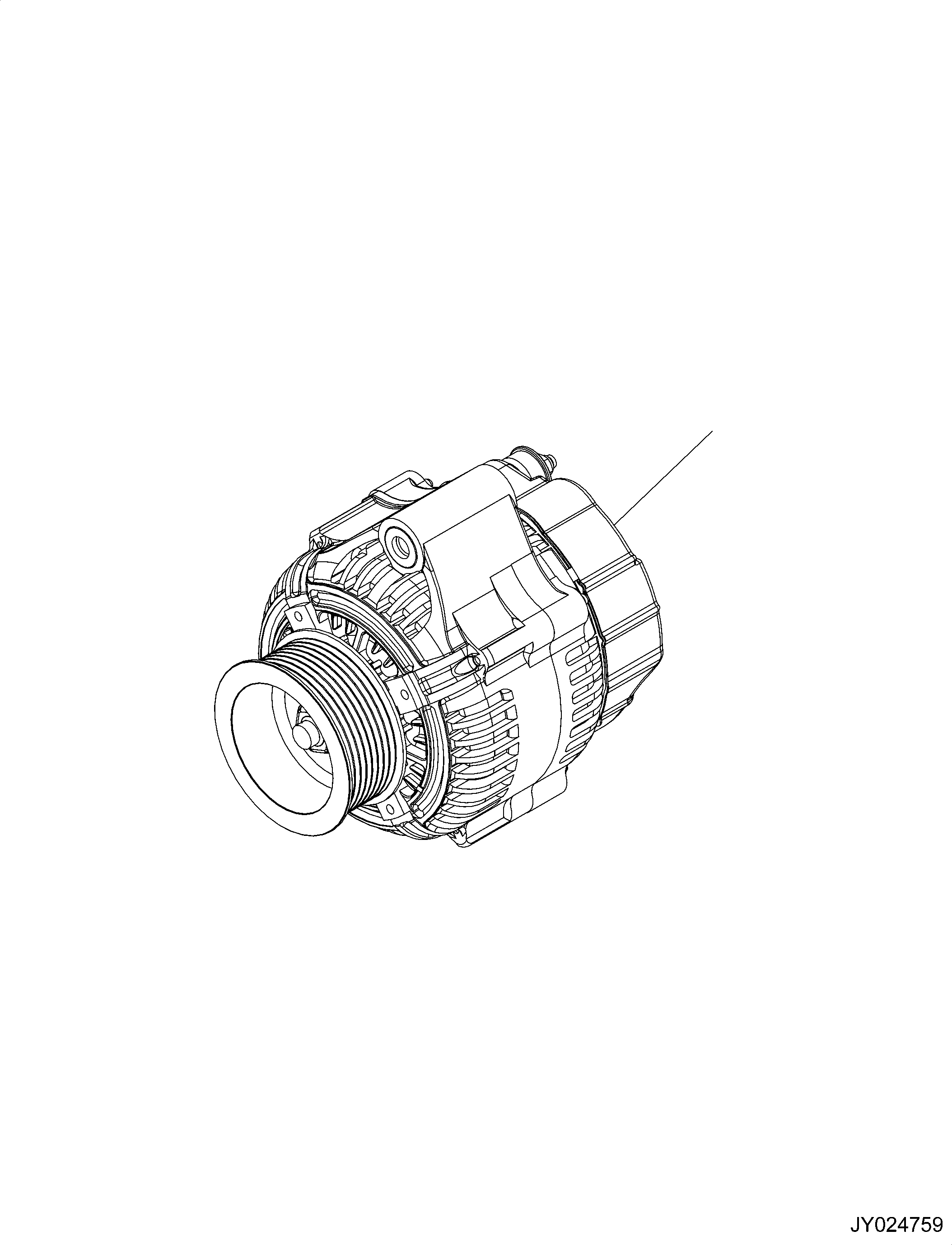 Alternator Assembly 600-861-1930 KOMATSU