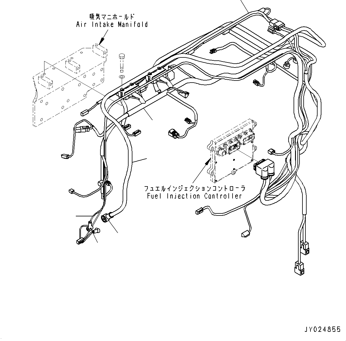Жгут проводов 6245-81-5460 KOMATSU
