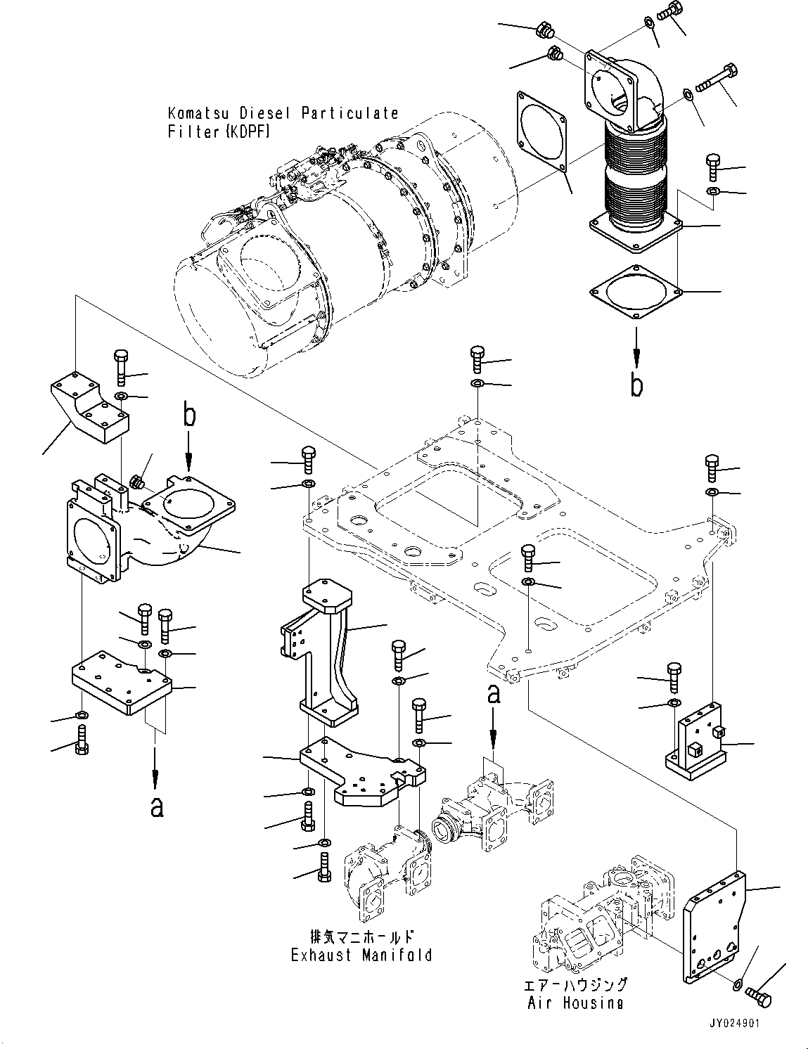 Угольник 6263-11-5530 KOMATSU