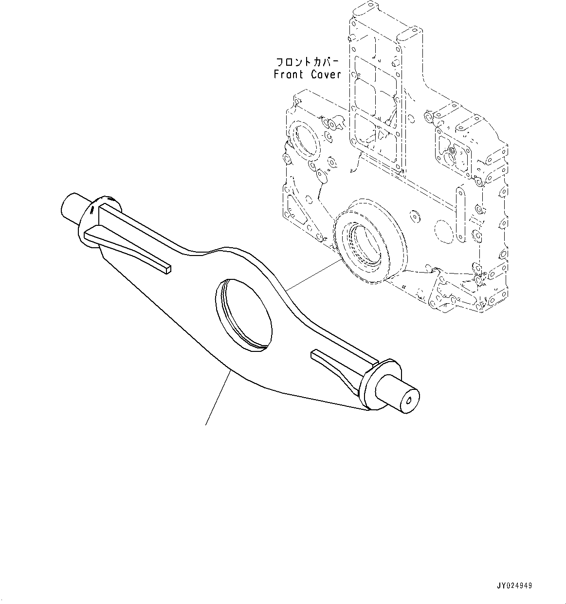 Support, Front 17A-01-61110 KOMATSU