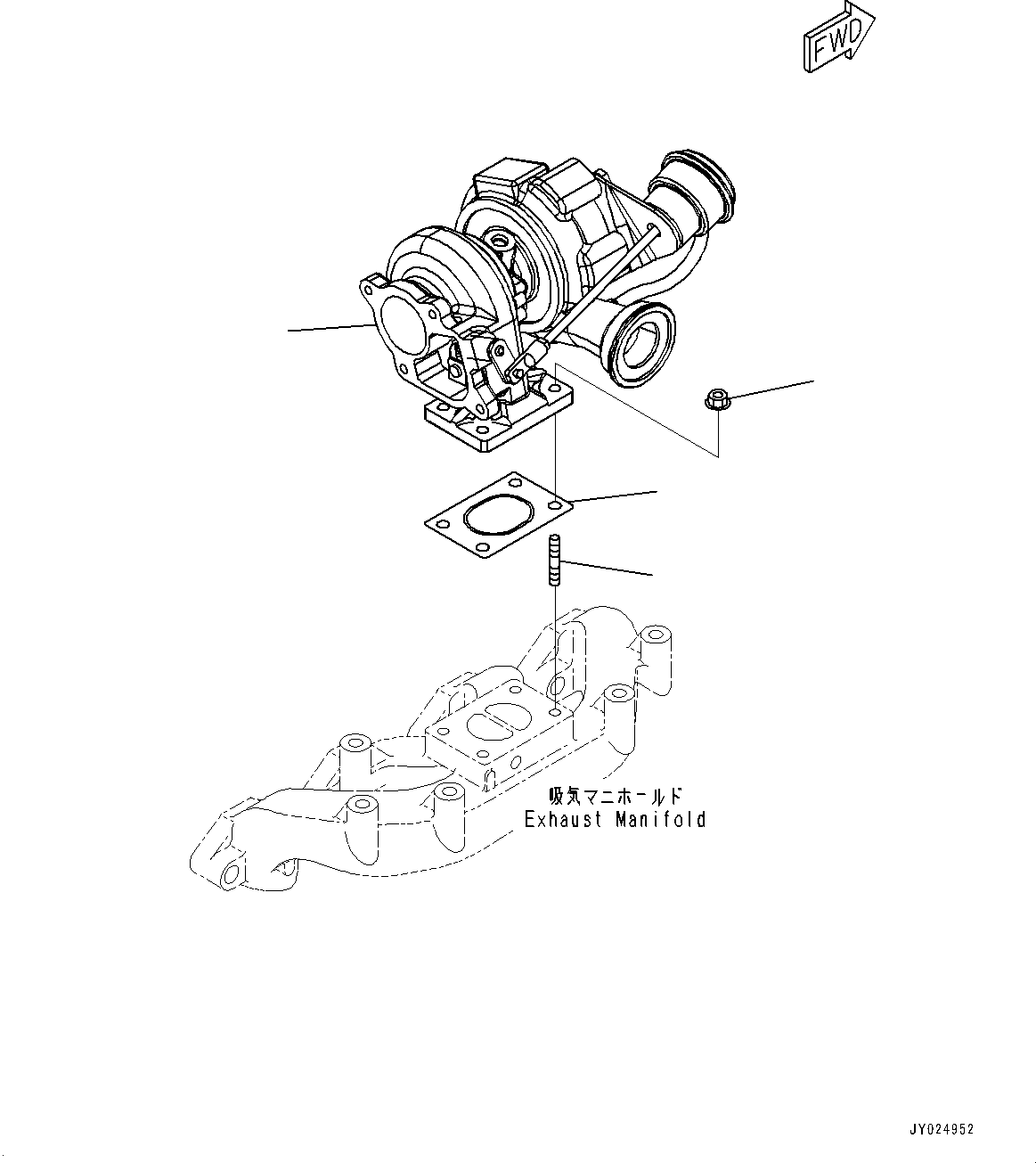Turbocharger 6271-81-8550 KOMATSU