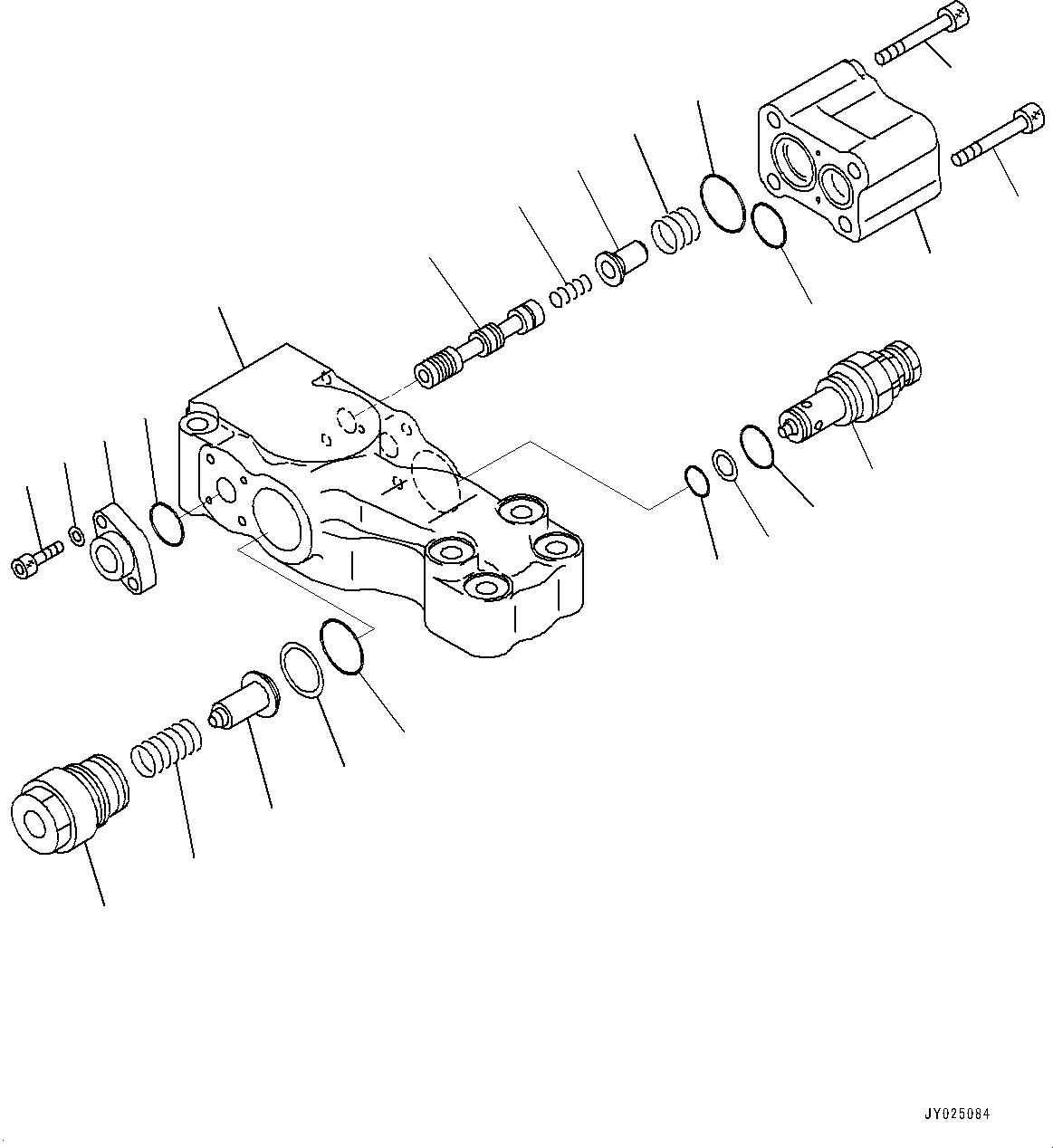 Клапан пилотный 702-21-08890 KOMATSU