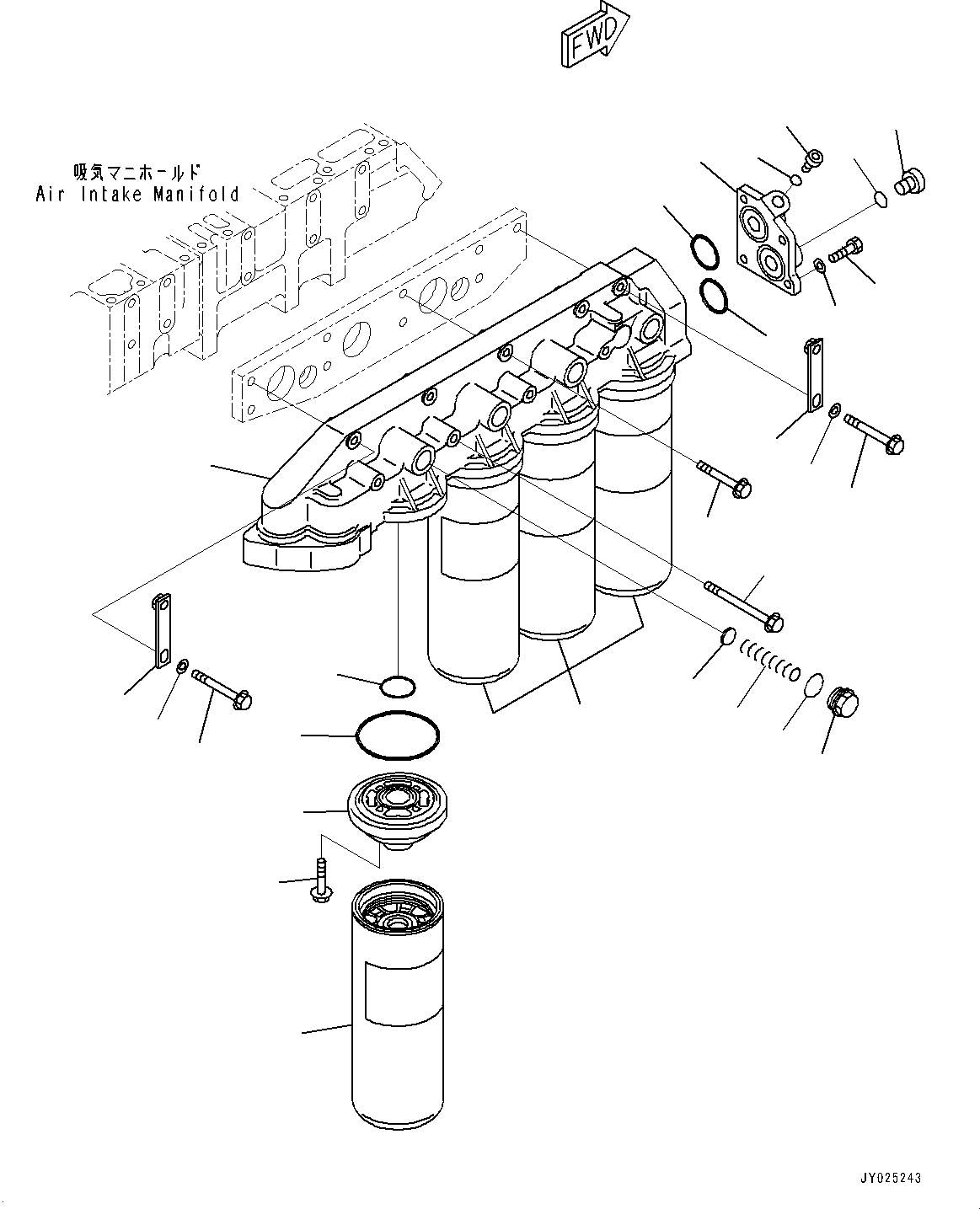 Head Assembly 6219-51-6501 KOMATSU