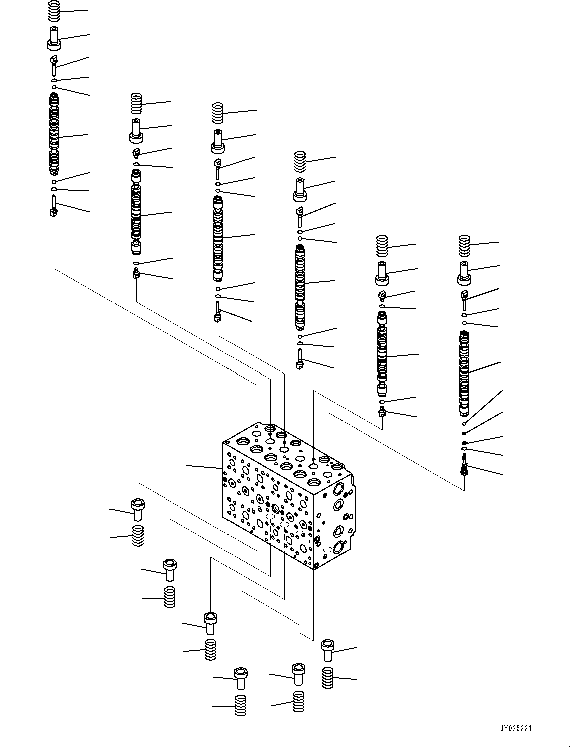Управляющий клапан 723-49-28501 KOMATSU