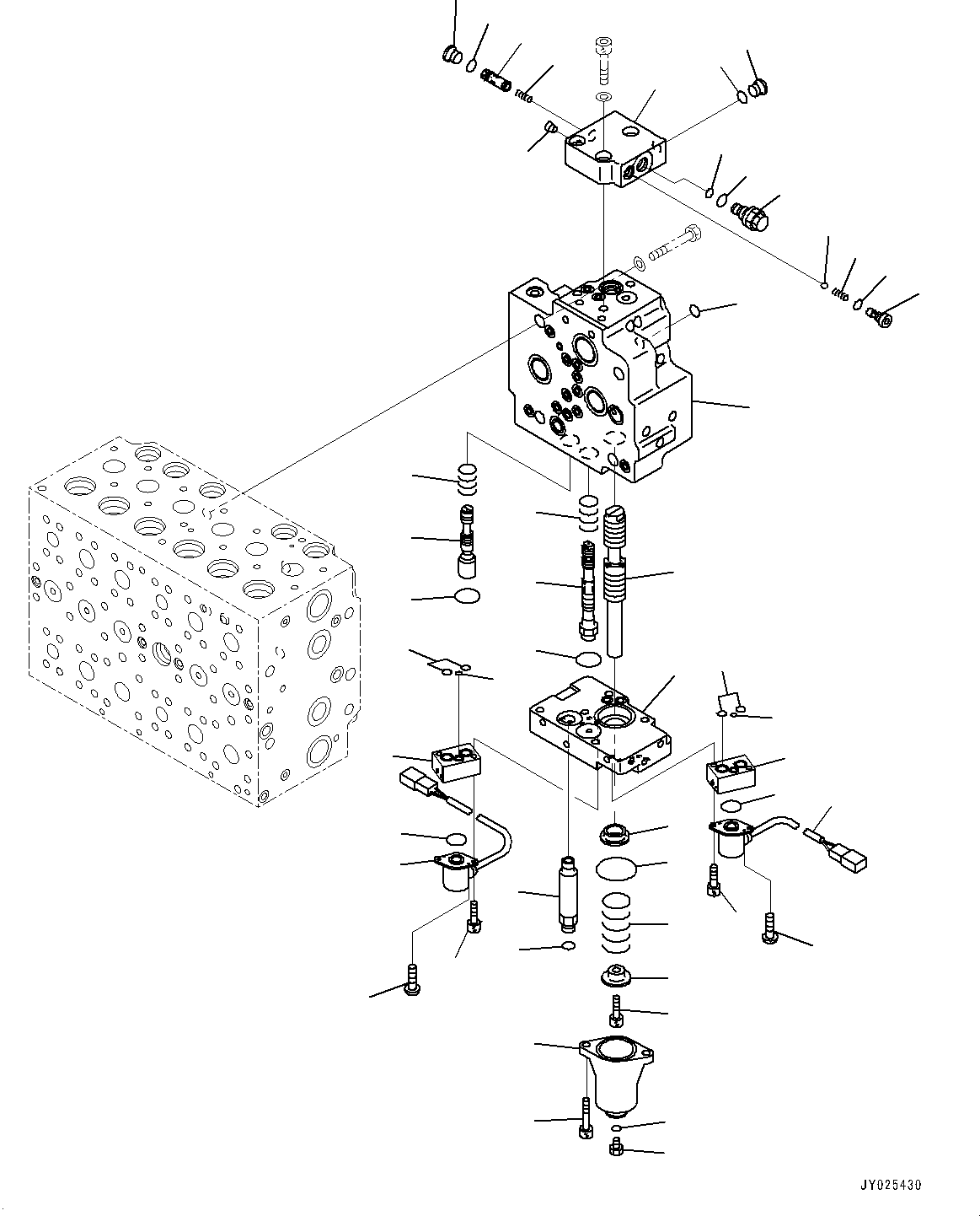 Клапан в сборе 723-40-73800 KOMATSU