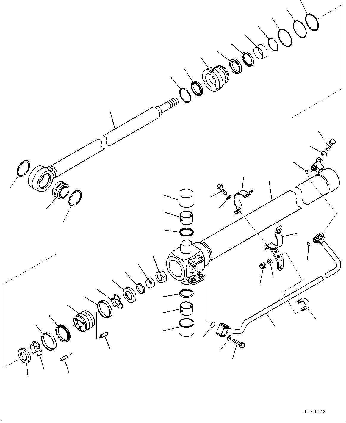 Головка цилиндра 707-29-90A50 KOMATSU