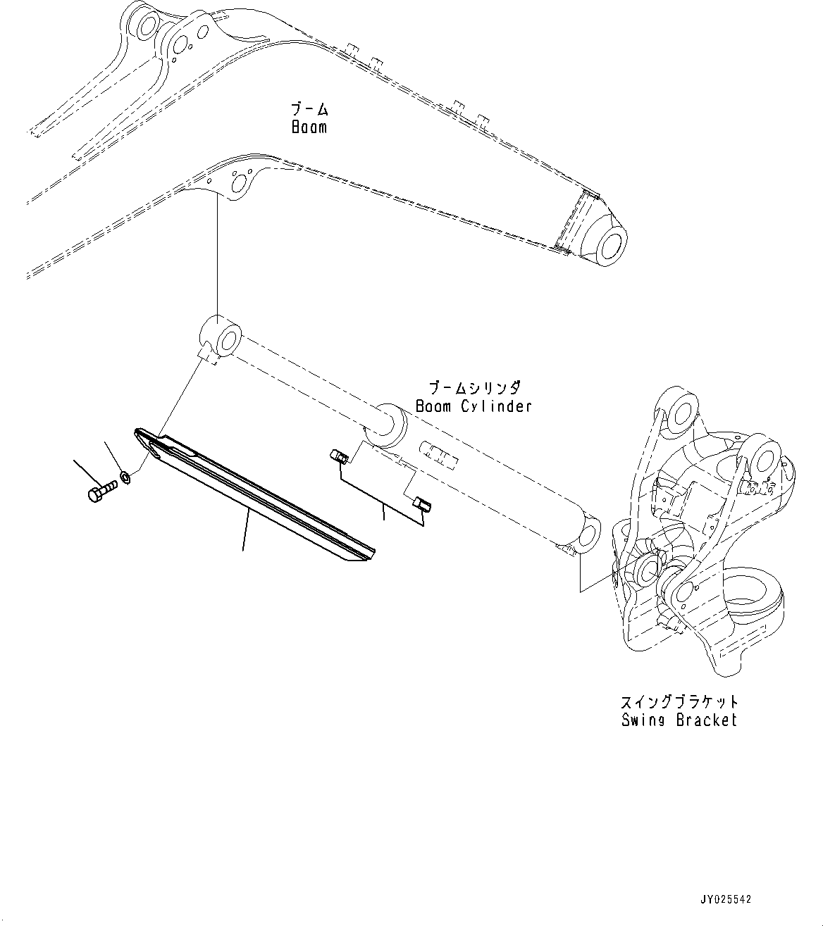 Крышка 22F-70-33781 KOMATSU