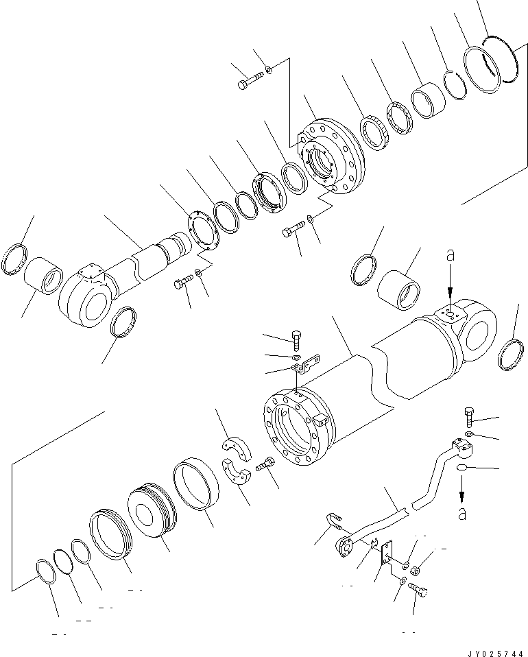 SERVICE KIT,DUMP CYLINDER 707-99-84500 KOMATSU