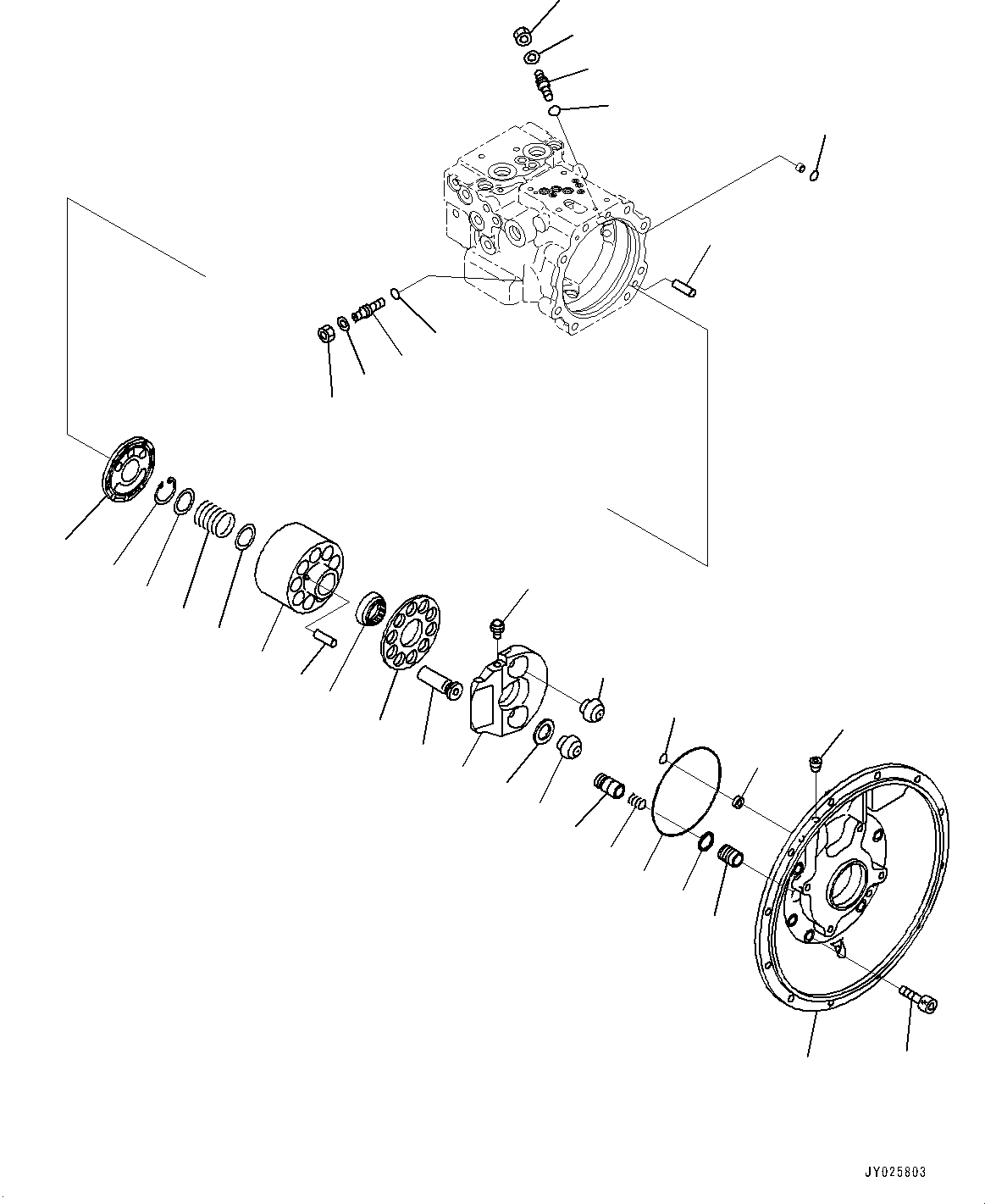 Flange Assembly 708-3T-04370 KOMATSU