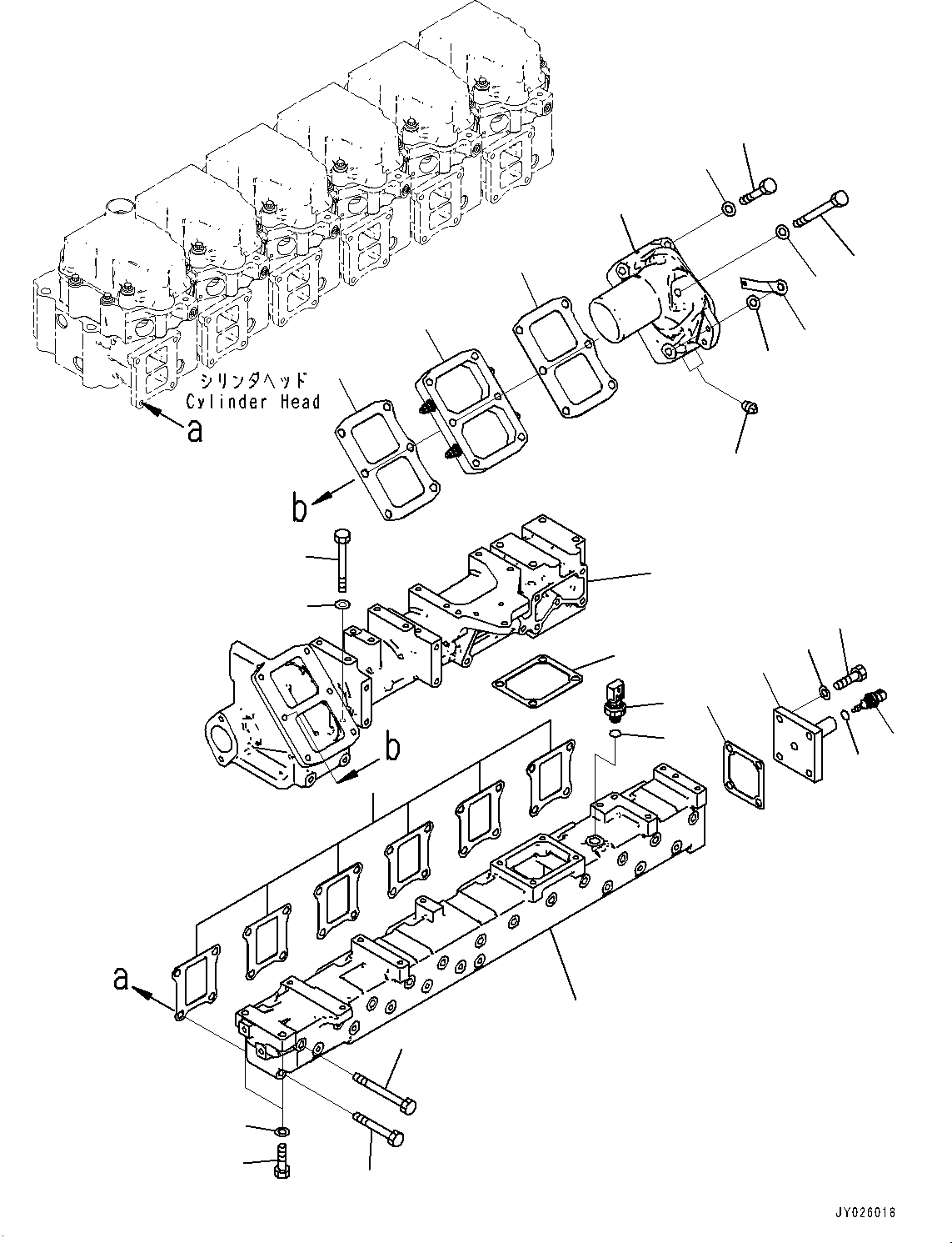Разъём 6253-11-4340 KOMATSU
