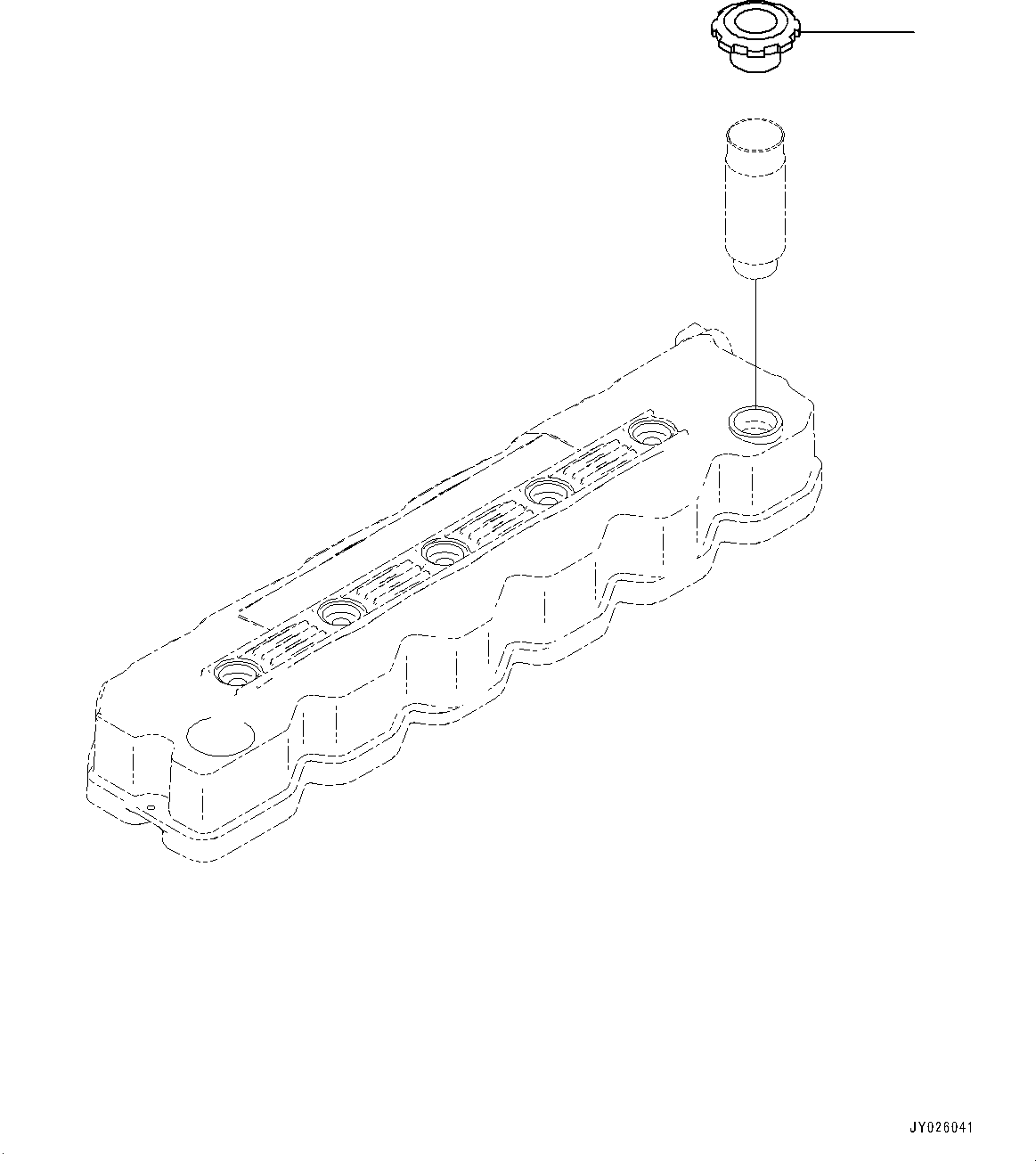 Колпачок (6754-11-8380) KOMATSU