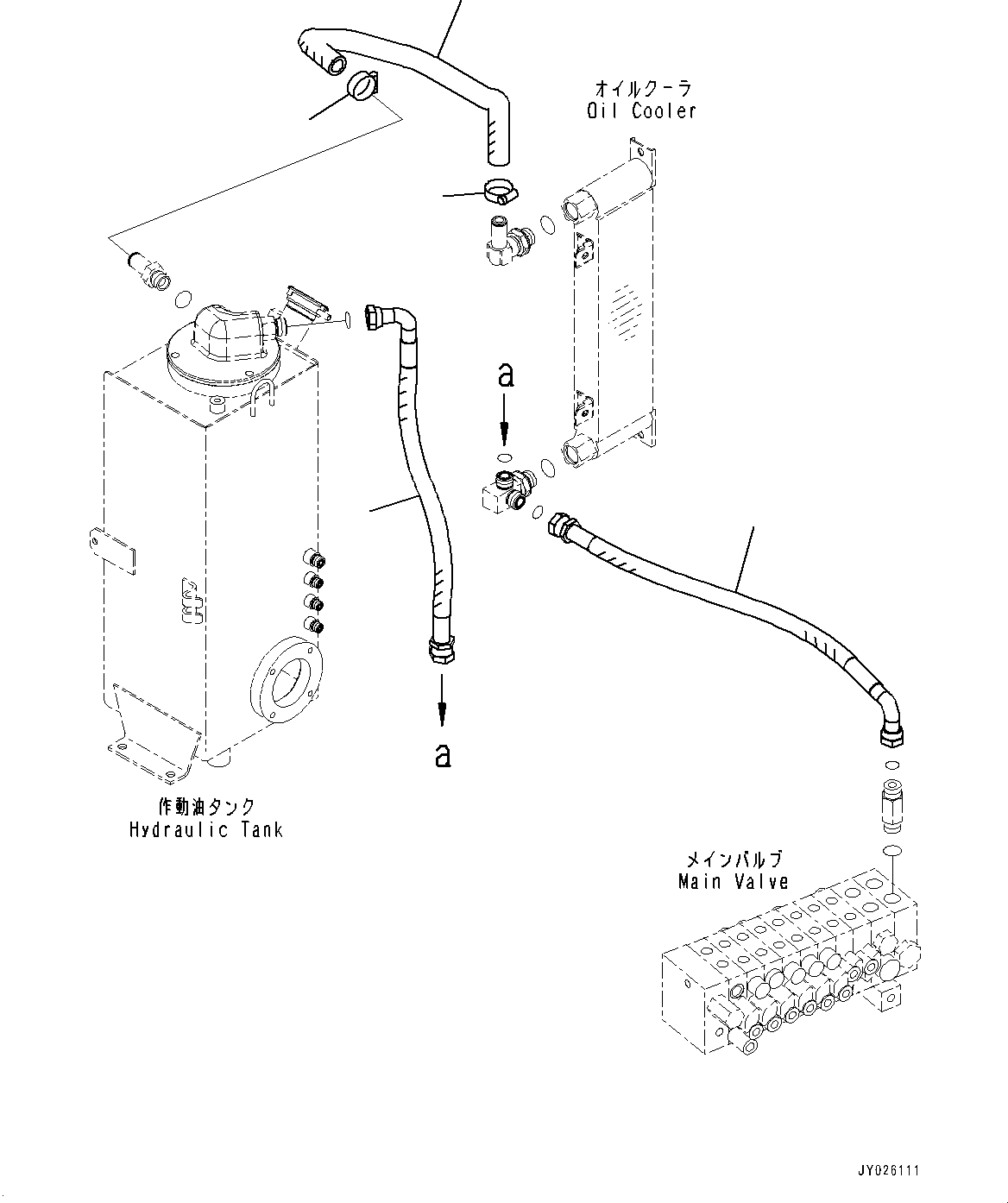 HOSE, ASSEMBLY 22K-62-32300 KOMATSU