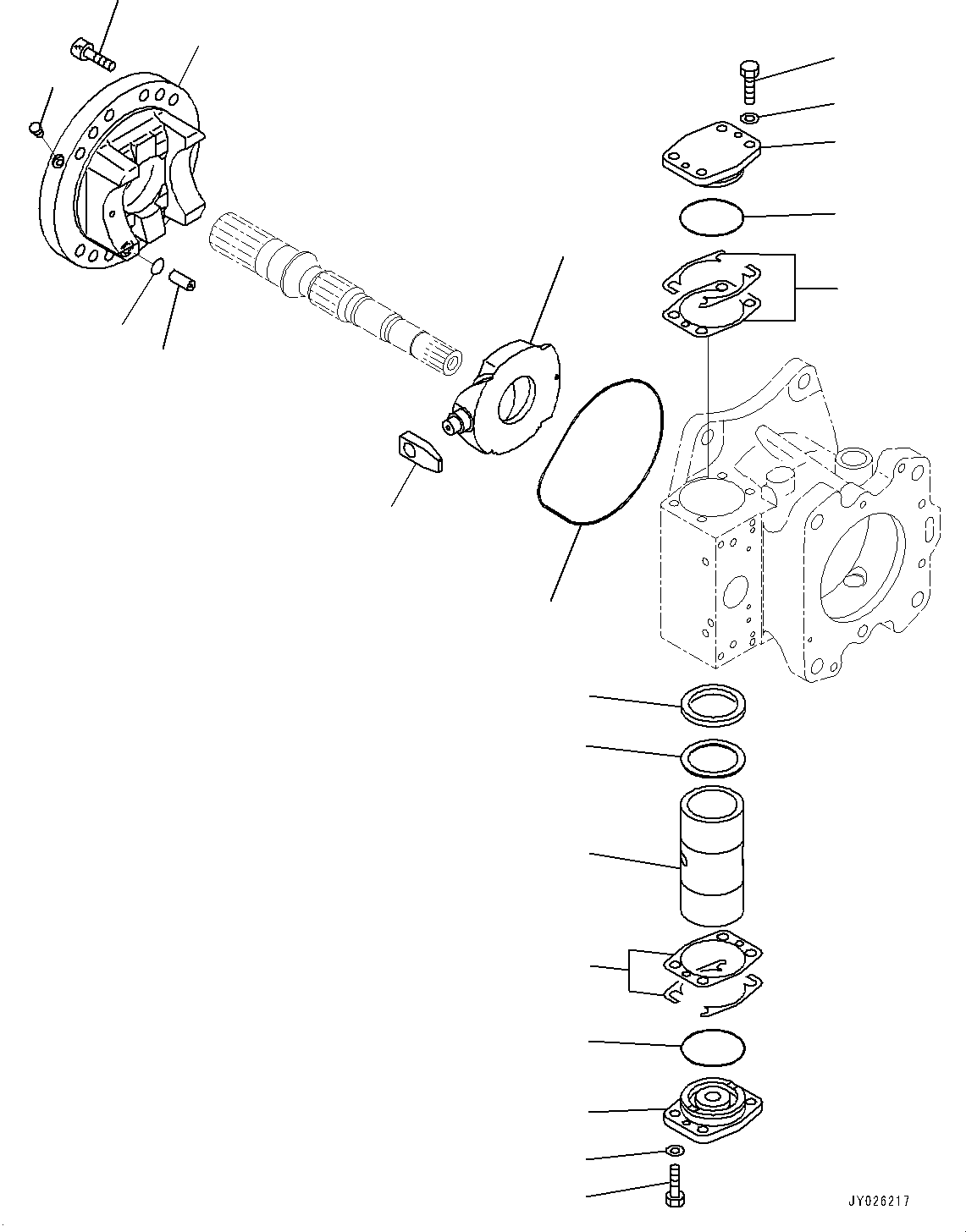 Cradle 708-2L-23711 KOMATSU