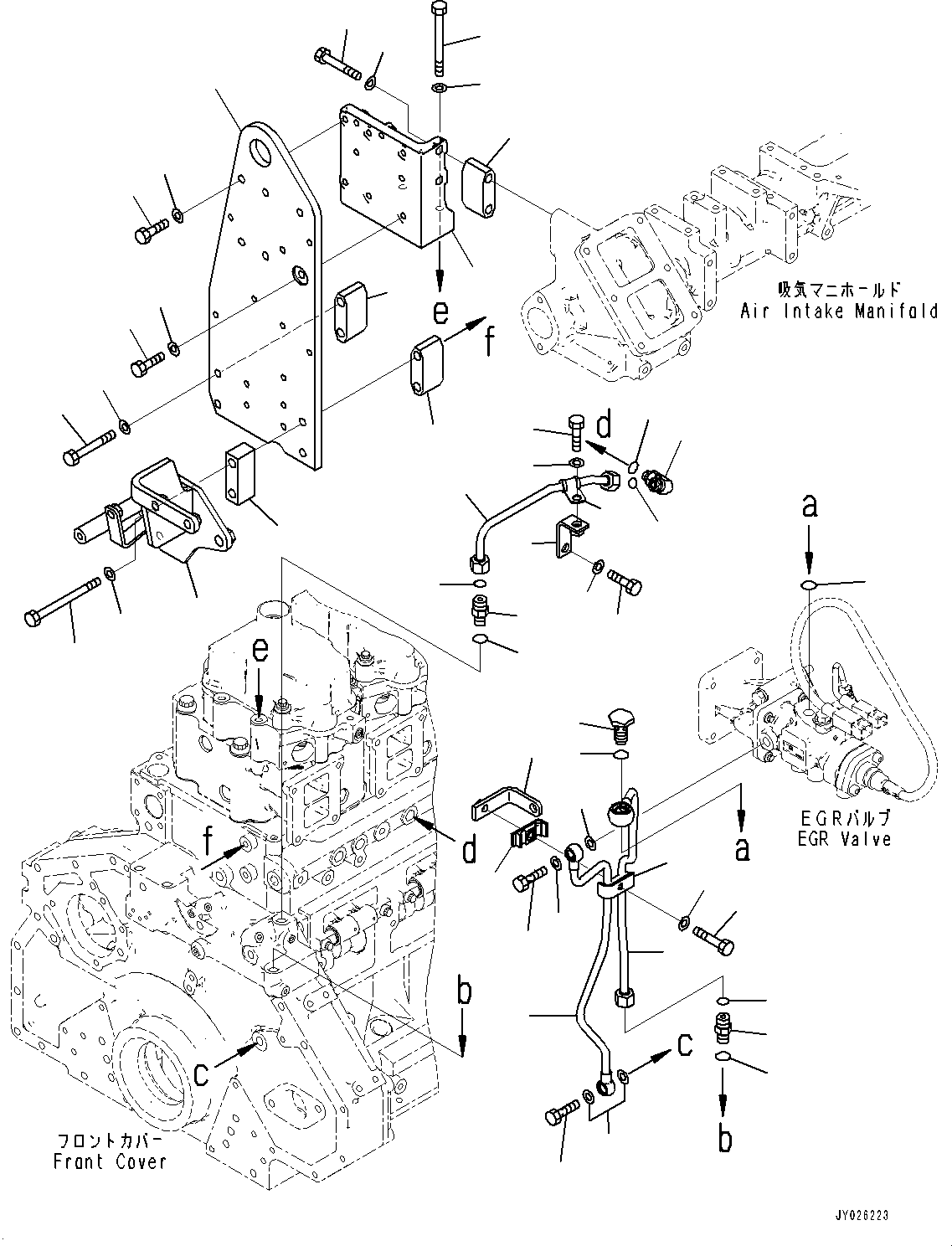 Кронштейн 421-S62-6221 KOMATSU