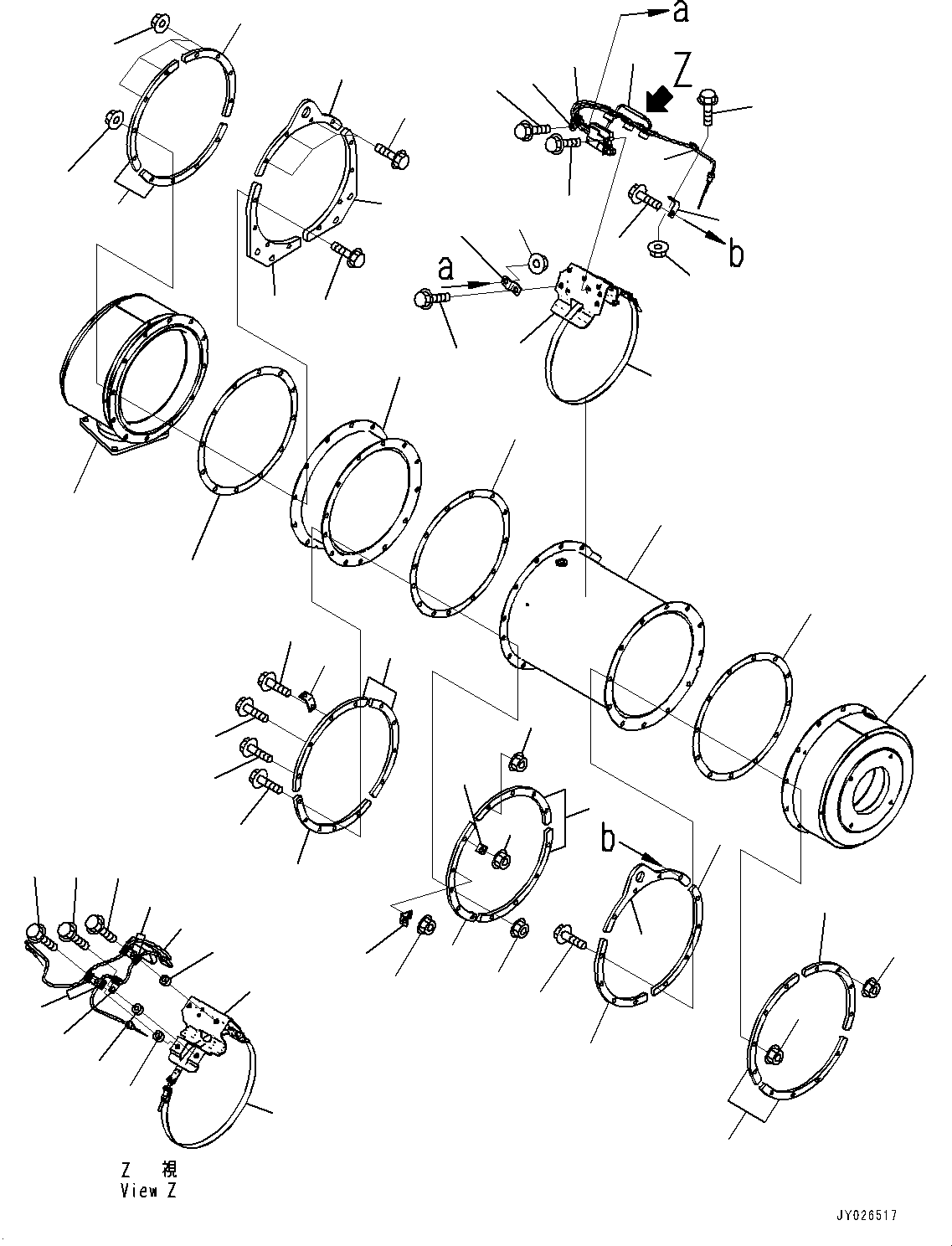 SCR Assembly 6546-01-0040 KOMATSU