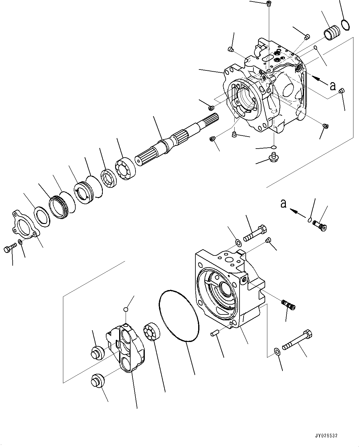 Case, Oil Seal (708-1W-42480) KOMATSU