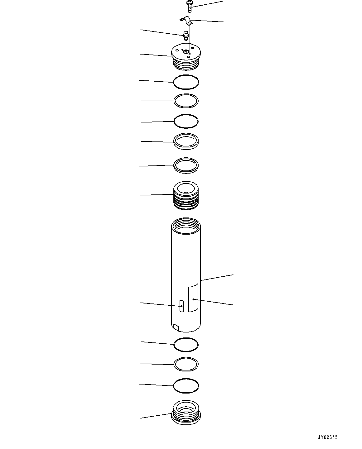 Крышка торцевая 721-26-10120 KOMATSU