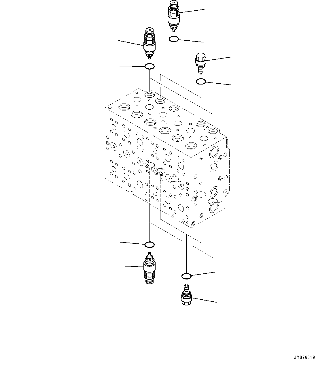 Valve Assembly, Control, For Australia 723-48-30402 KOMATSU
