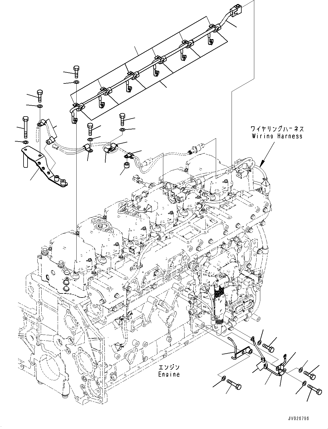 Кронштейн 6262-81-5920 KOMATSU