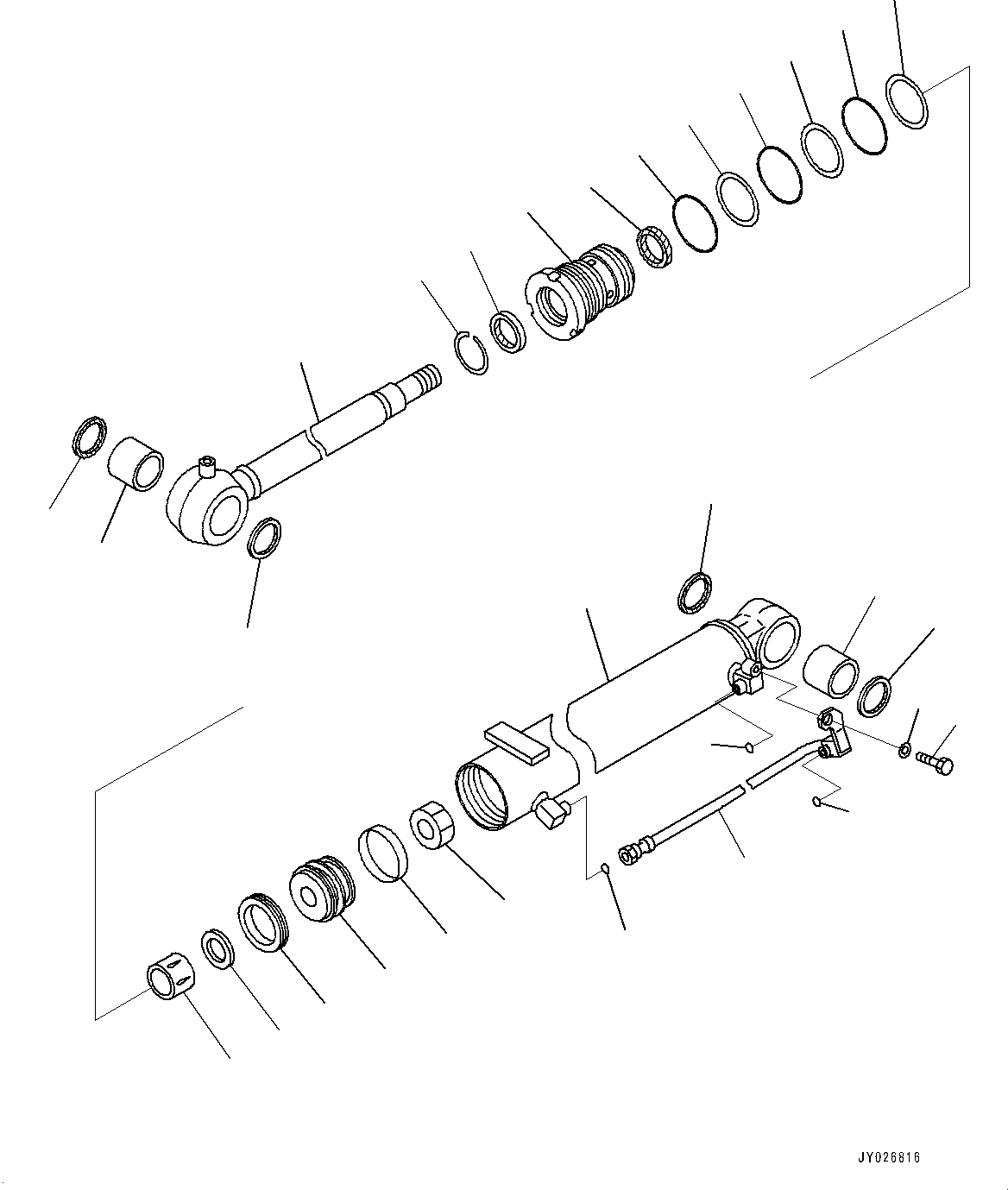 Трубка 707-86-22210 KOMATSU
