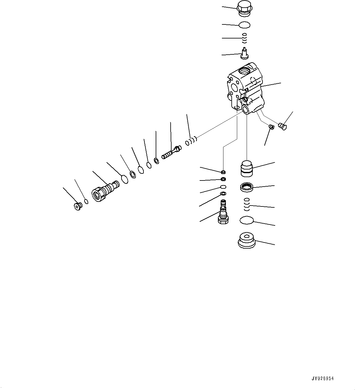 Клапан в сборе 723-40-83401 KOMATSU