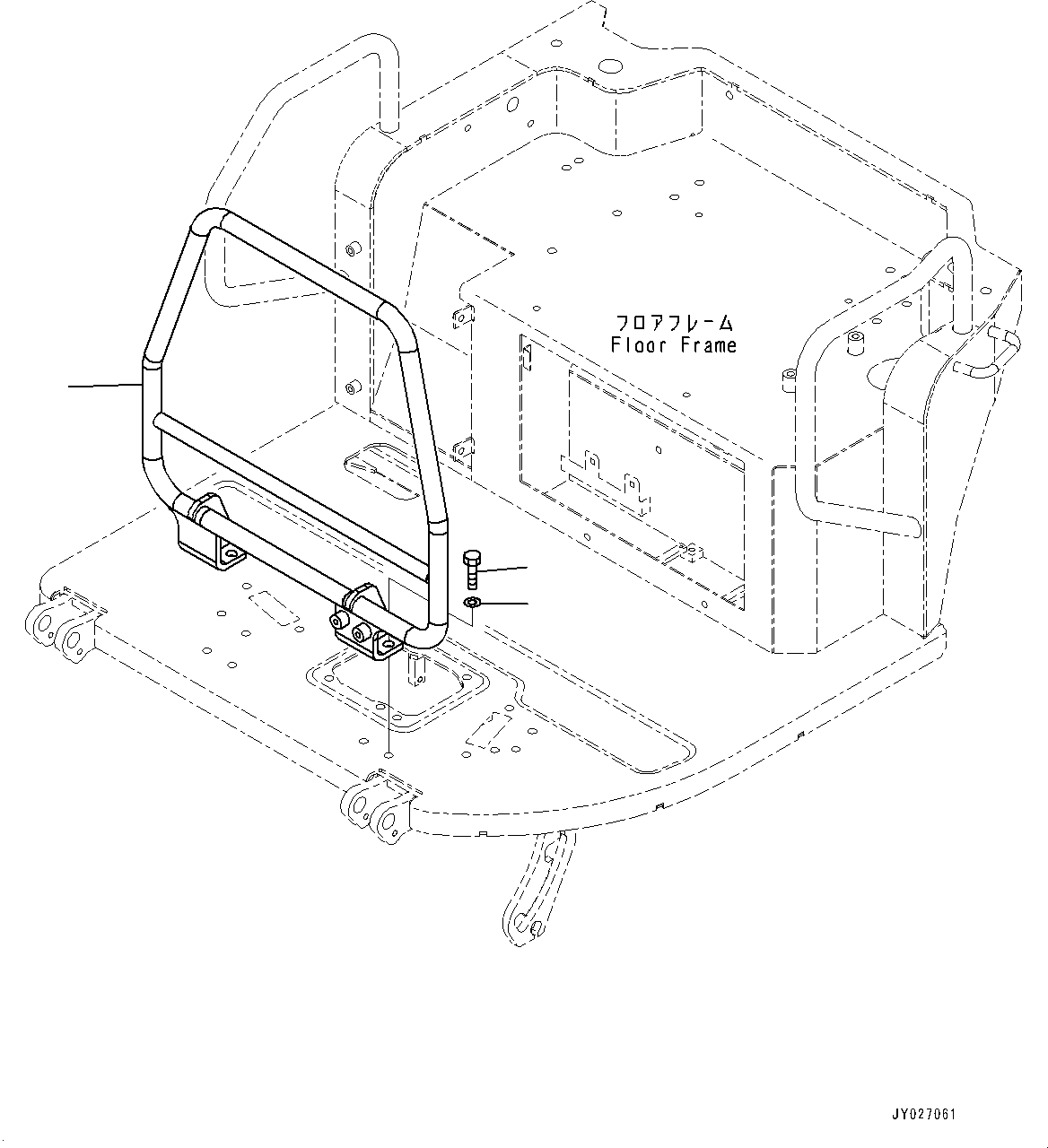 Ограждение 22M-54-31710 KOMATSU