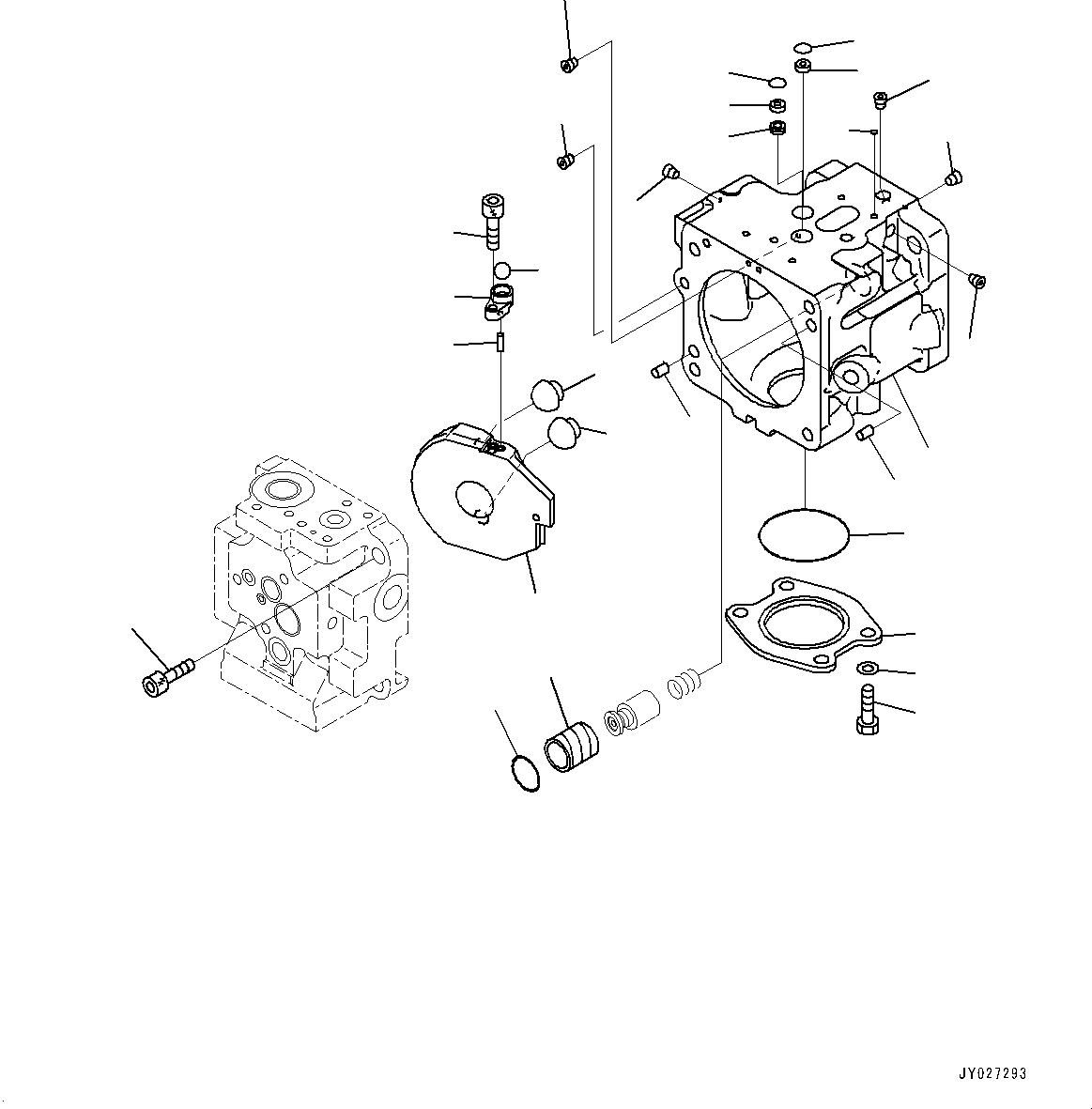 Корпус в сборе (708-1T-04770) KOMATSU