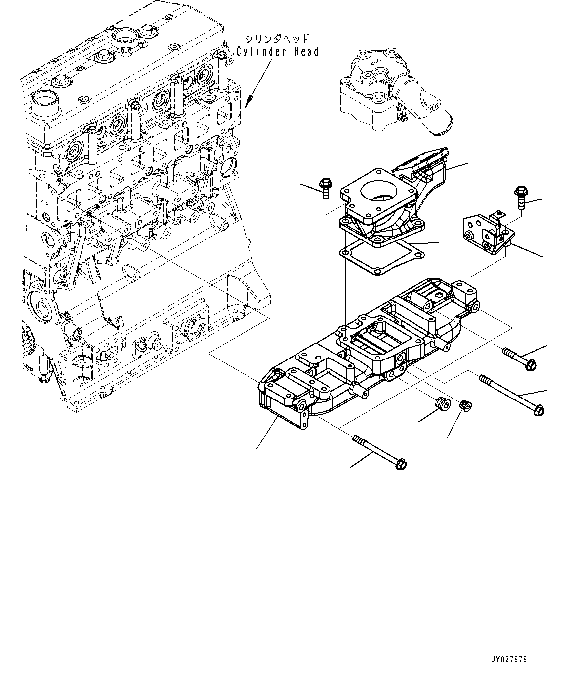 Кронштейн 6275-81-9660 KOMATSU